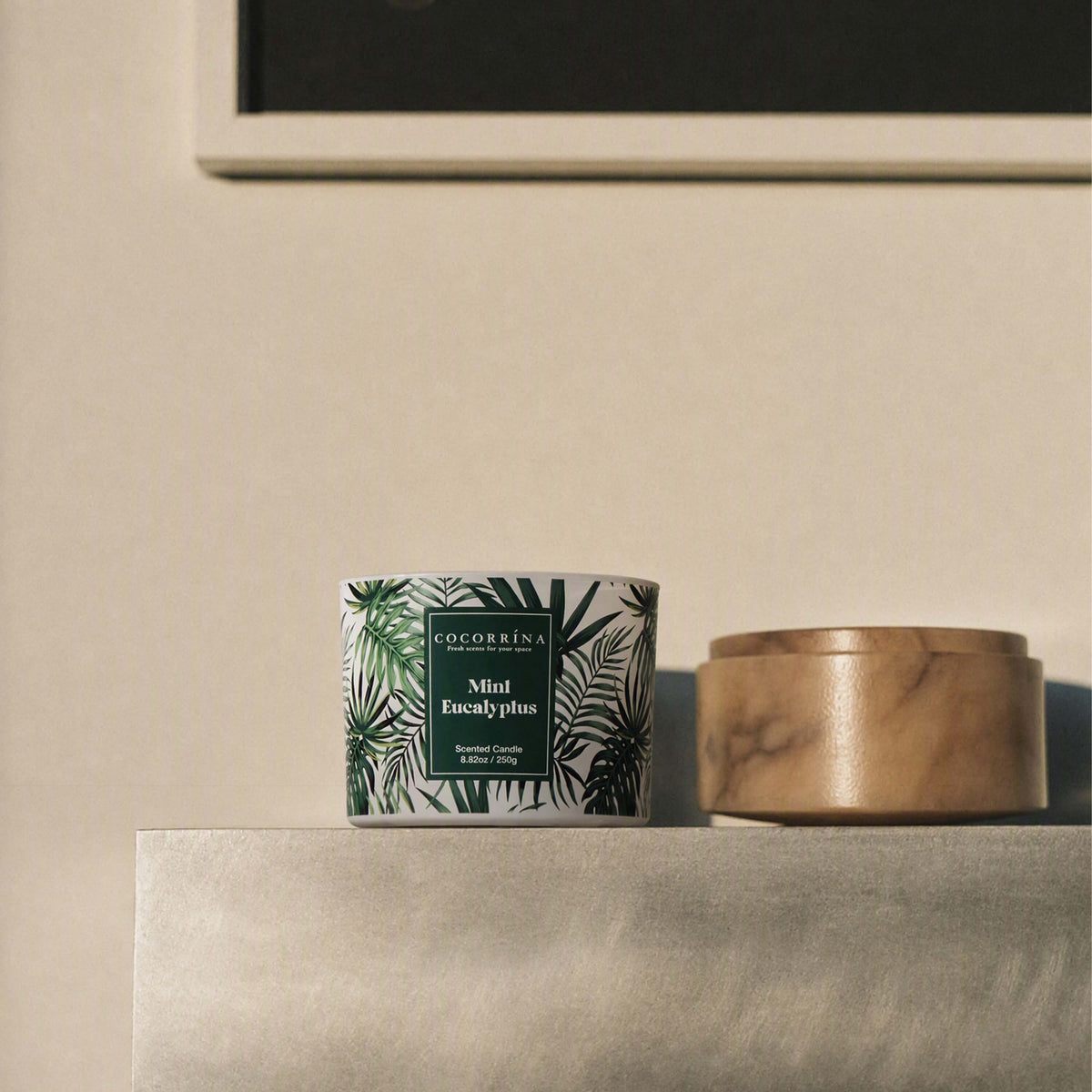 COCORRÍNA 8.8 oz Mint Eucalyptus Candle（Pre-Order）
