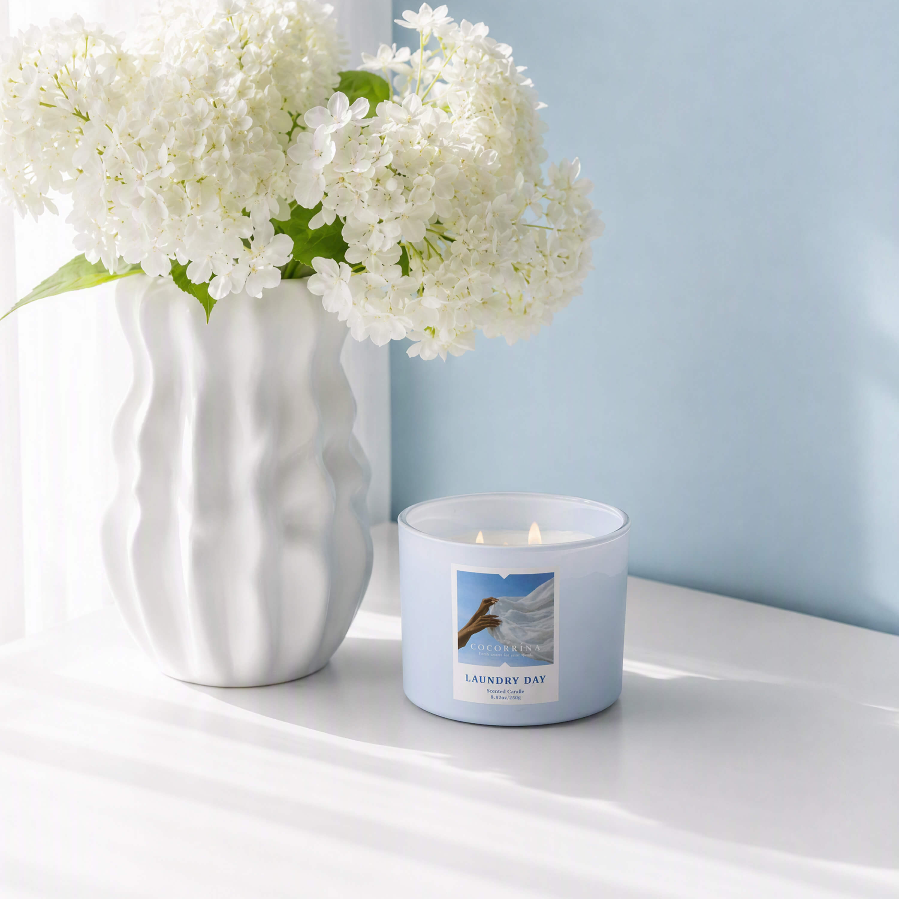 COCORRÍNA 8.8 oz Laundry Day Candle（Pre-Order）
