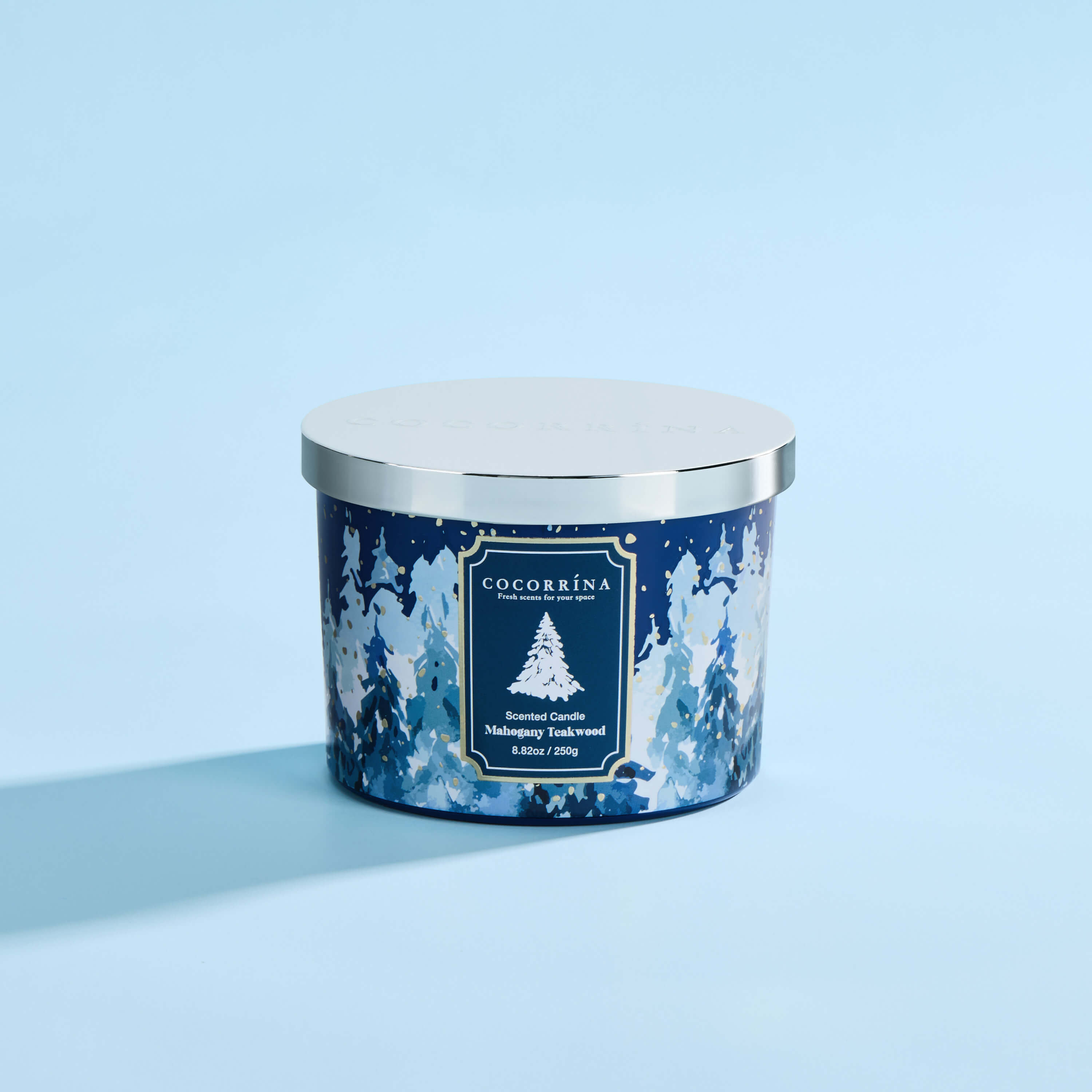 COCORRÍNA 8.8 oz Mahogany Teakwood Candle（Pre-Order）
