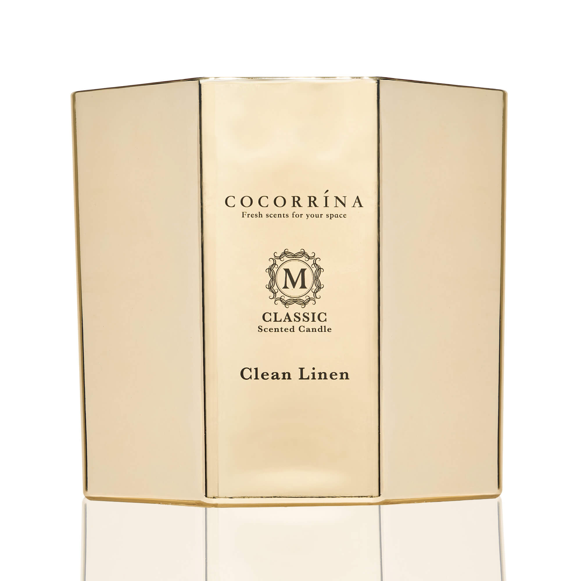 COCORRÍNA 580g Clean Linen Classica Series Candle