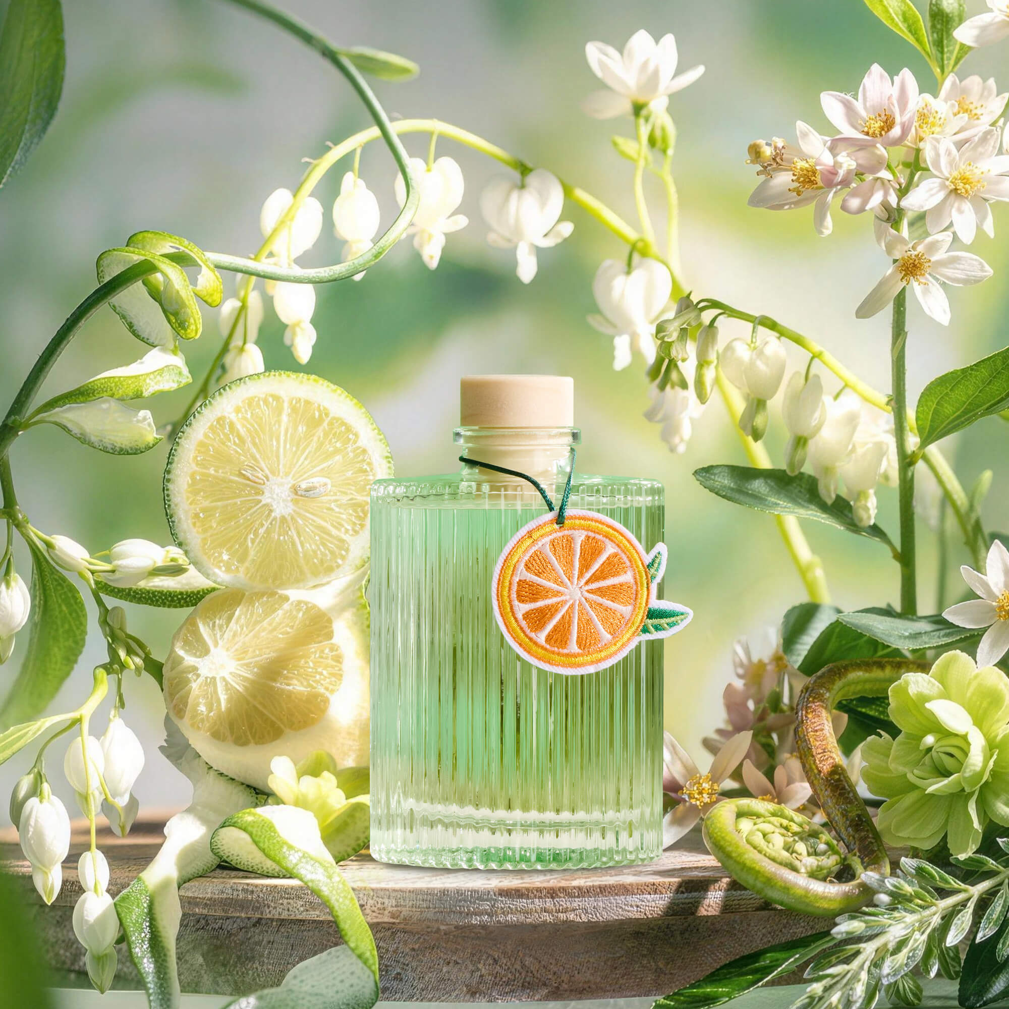 COCORRÍNA Sage & Citrus Reed Diffuser Set