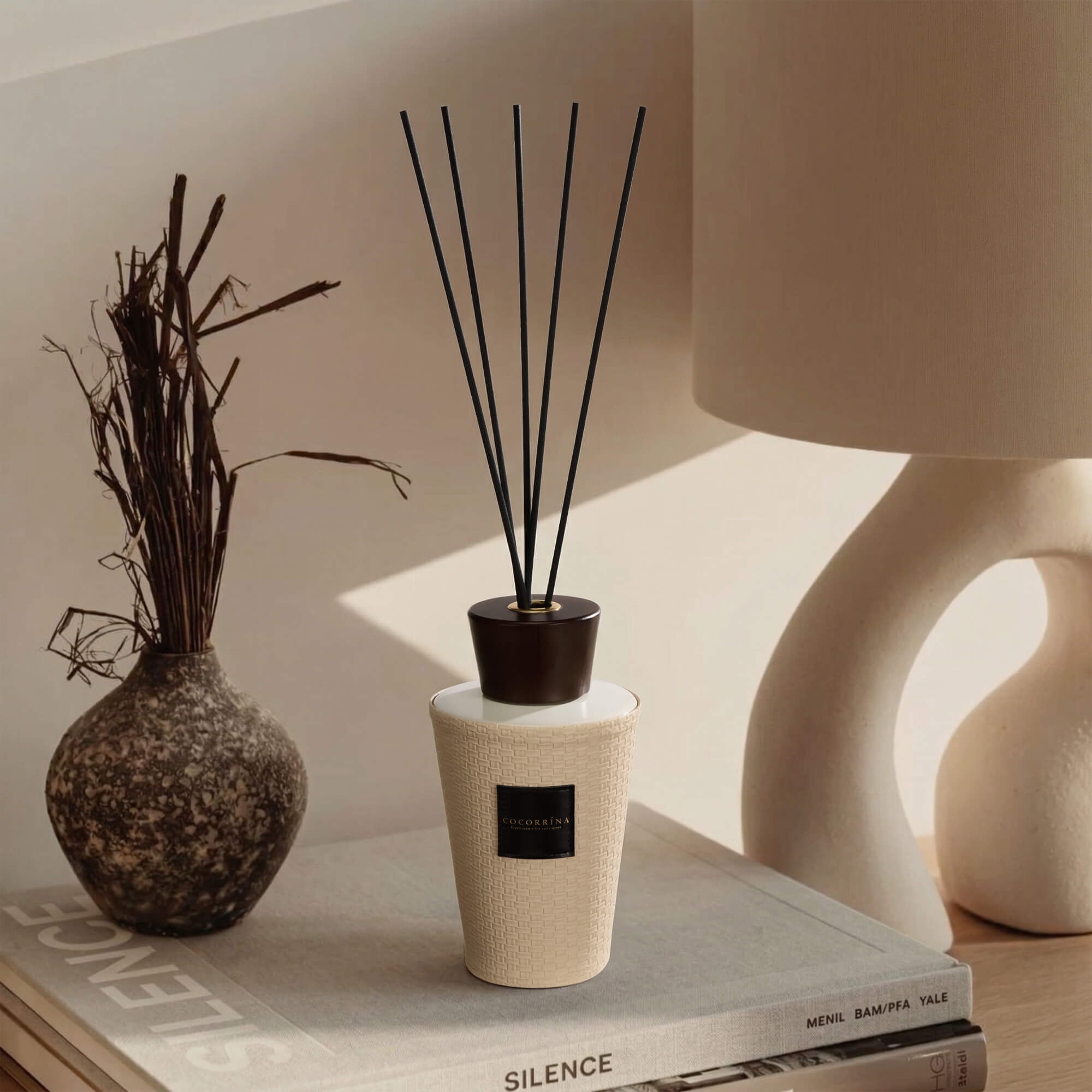 COCORRÍNA Clean Linen Reed Diffuser Set