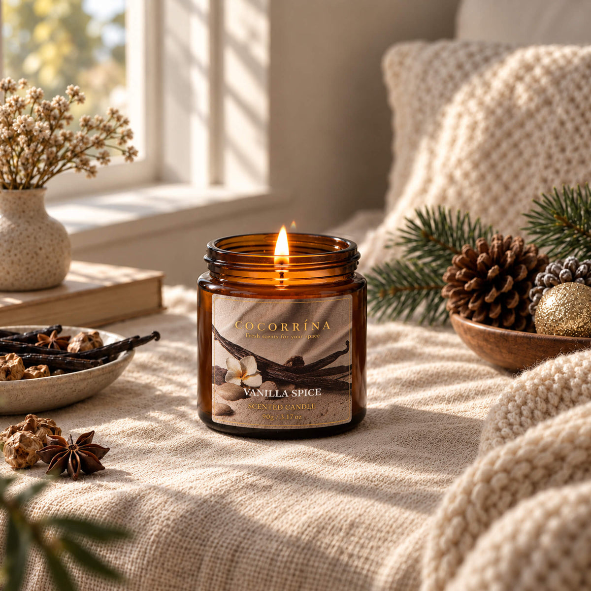 COCORRÍNA Candle Set of 4