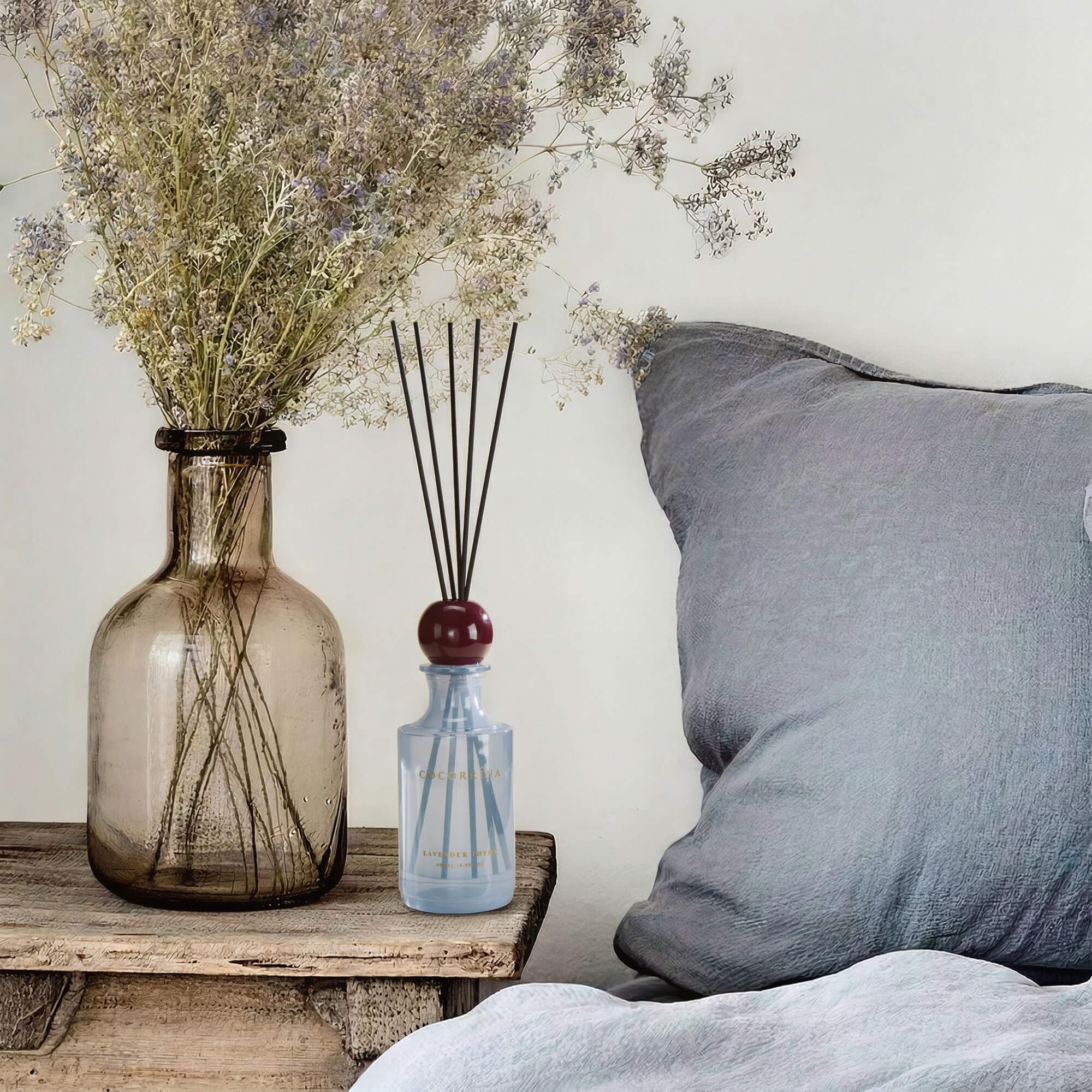 COCORRÍNA Lavender Thyme Reed Diffuser Set