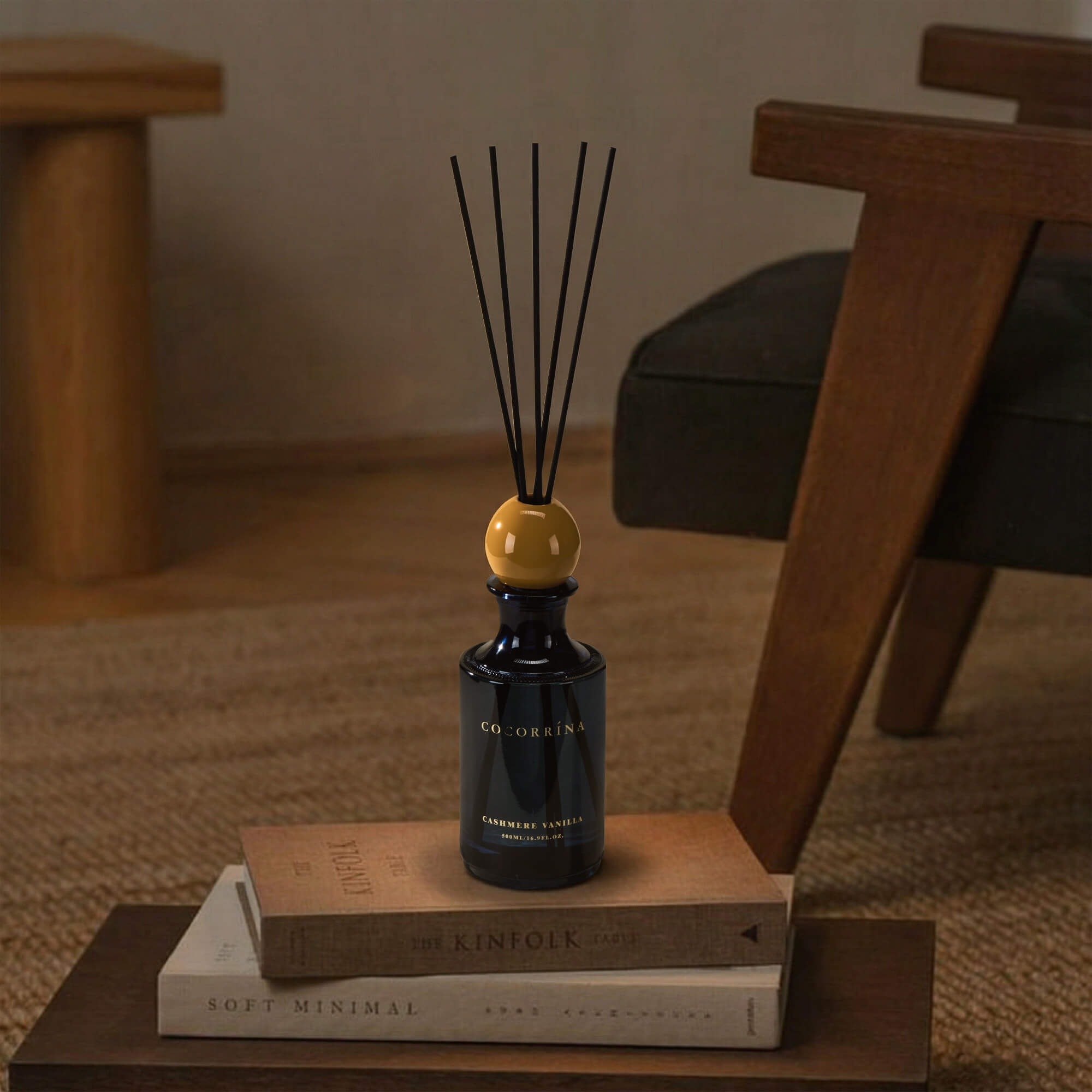 COCORRÍNA Cashmere Vanilla Reed Diffuser Set
