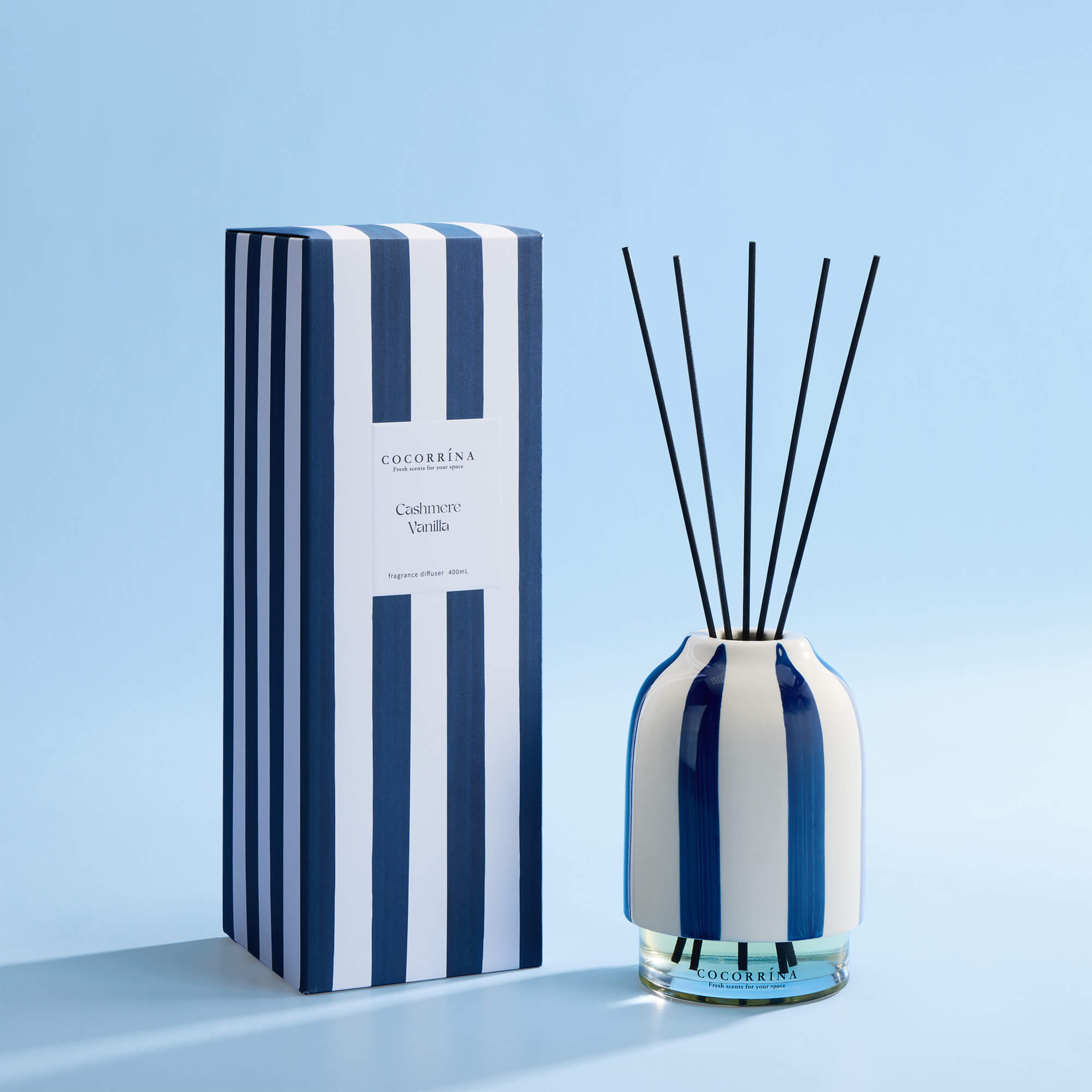 COCORRÍNA Cashmere Vanilla Reed Diffuser Set