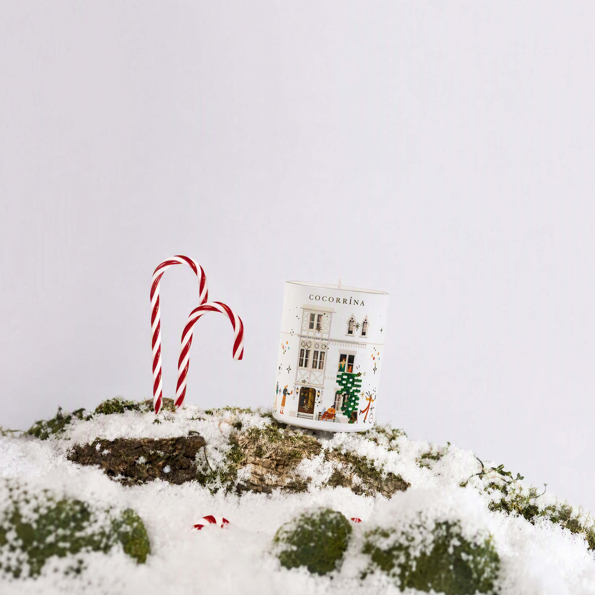 COCORRÍNA Christmas Vanilla House Shape Candle