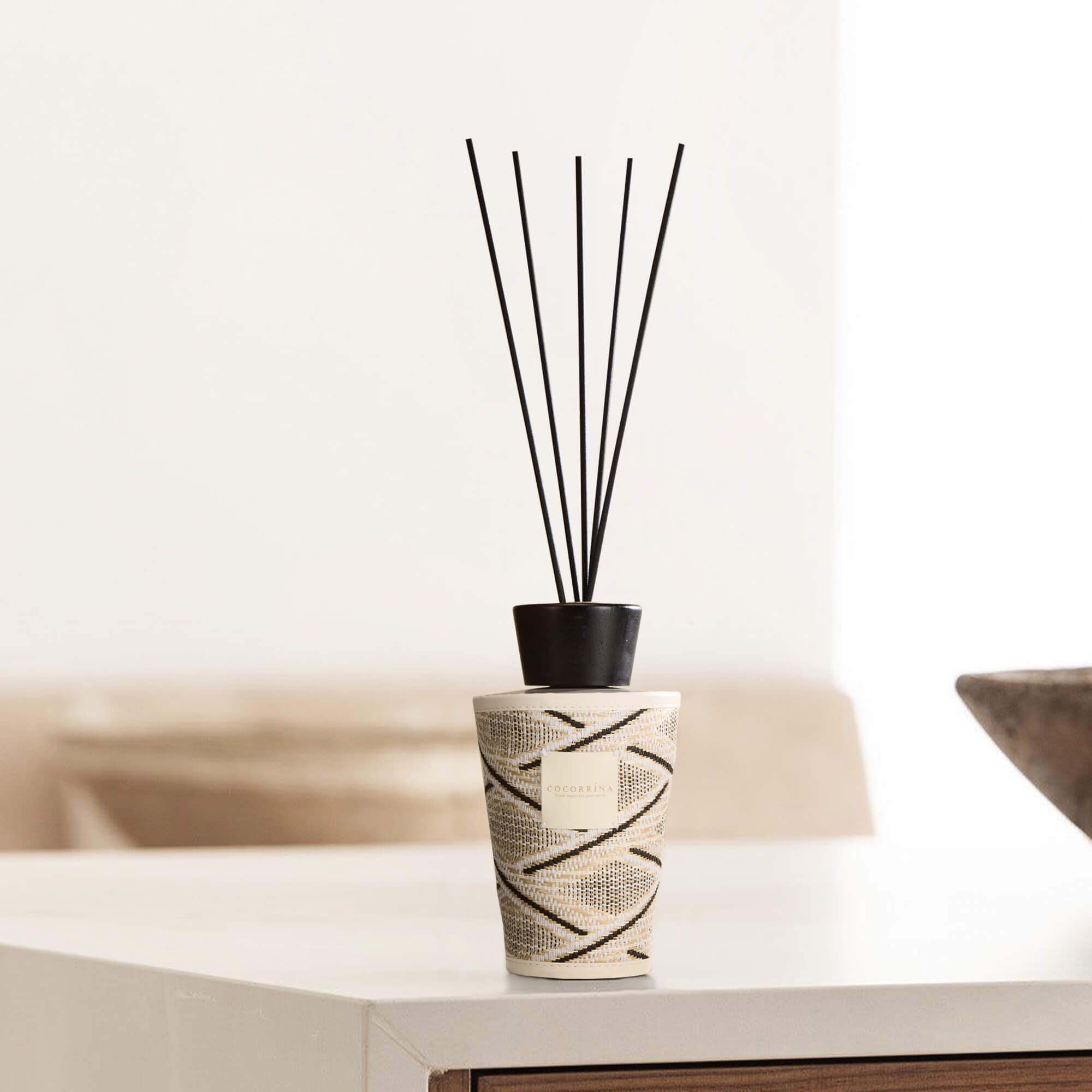 COCORRÍNA Clean Linen Reed Diffuser Set