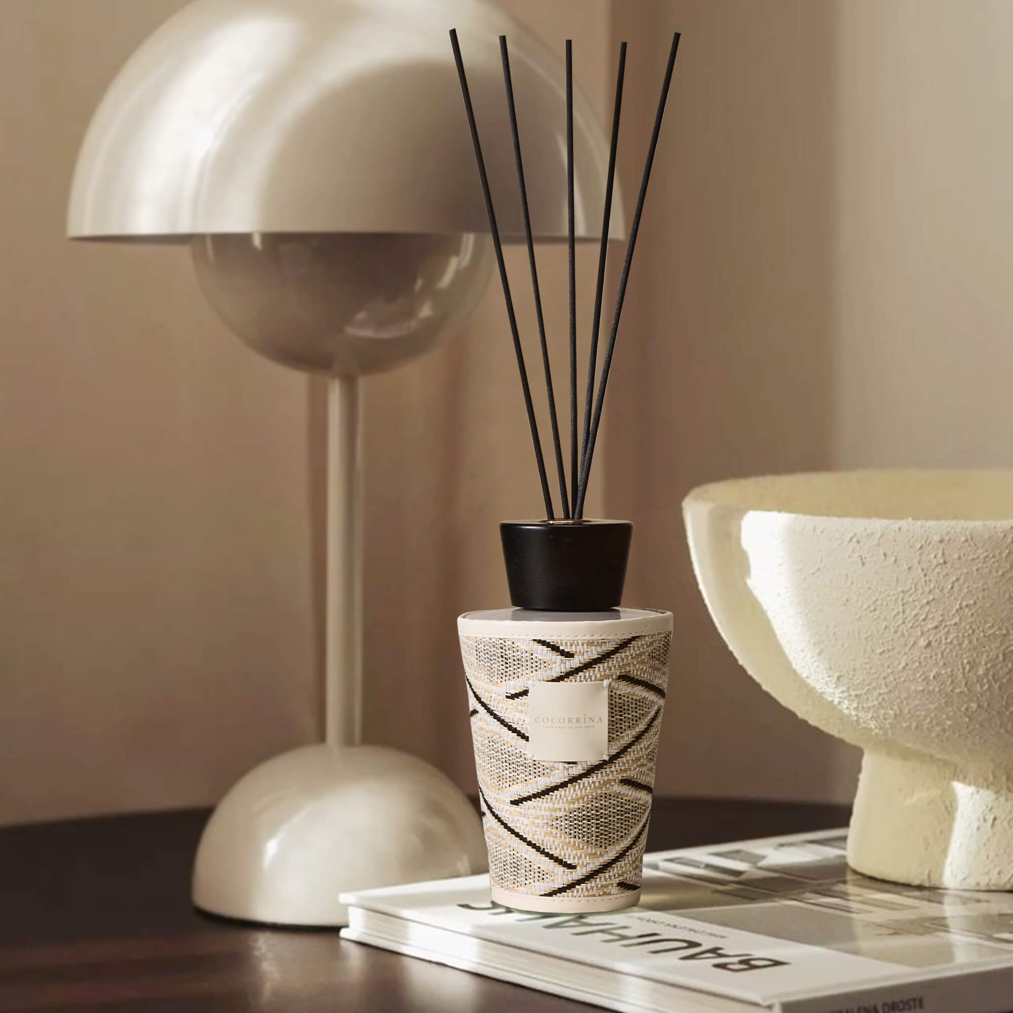 COCORRÍNA Clean Linen Reed Diffuser Set