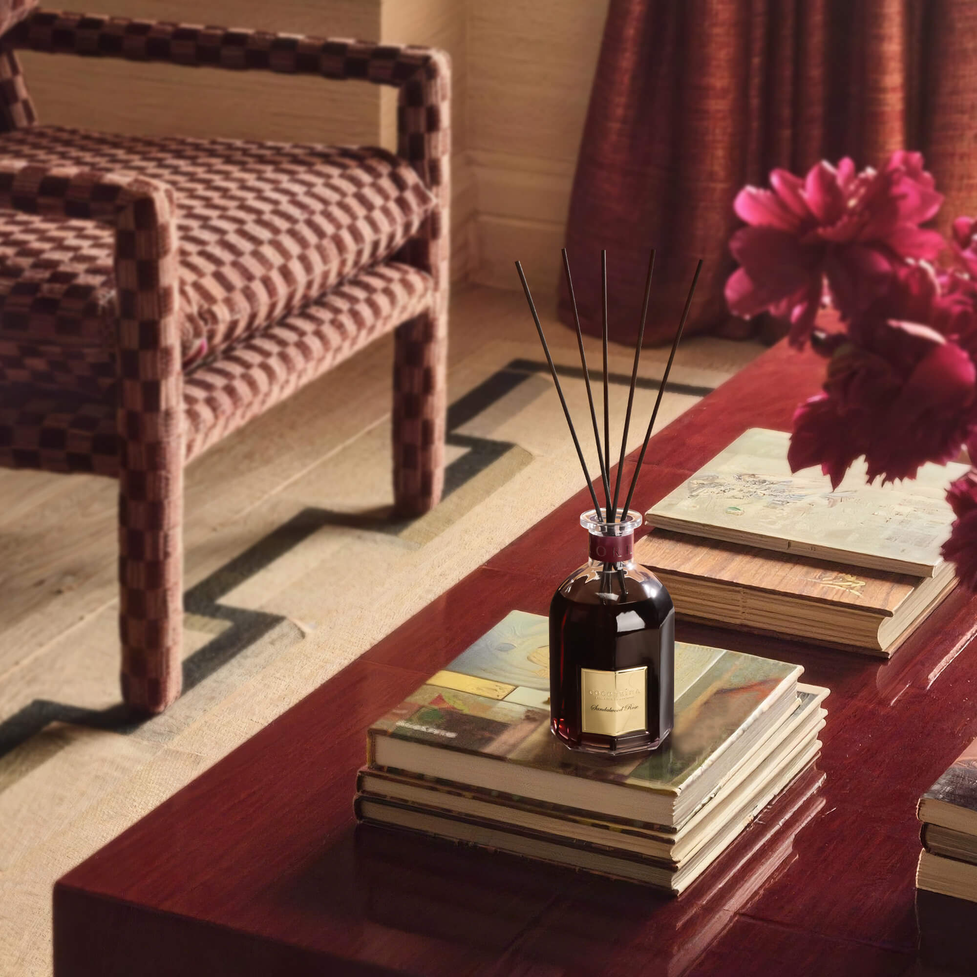 COCORRÍNA Sandalwood Rose Reed Diffuser Set