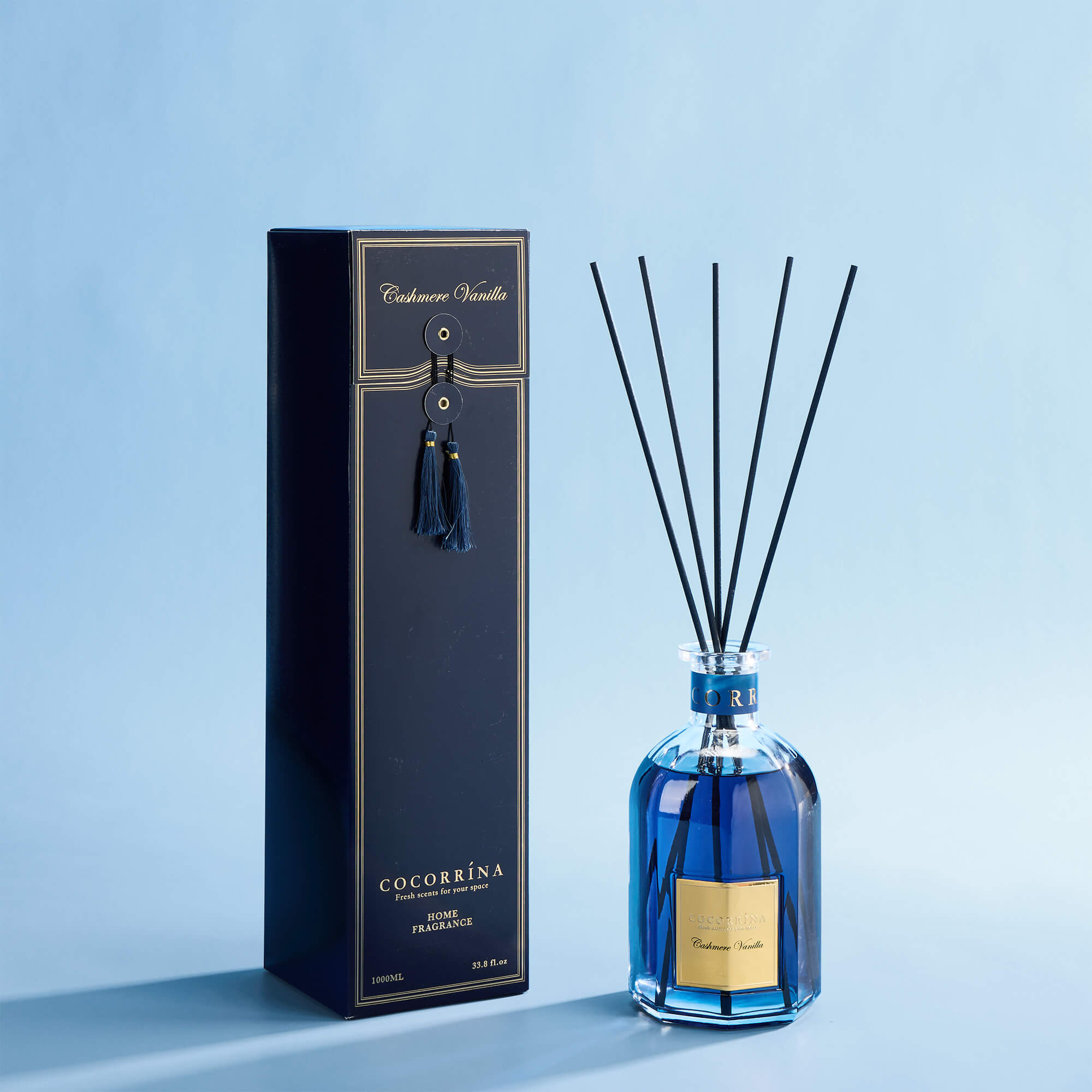 COCORRÍNA Cashmere Vanilla Reed Diffuser Set