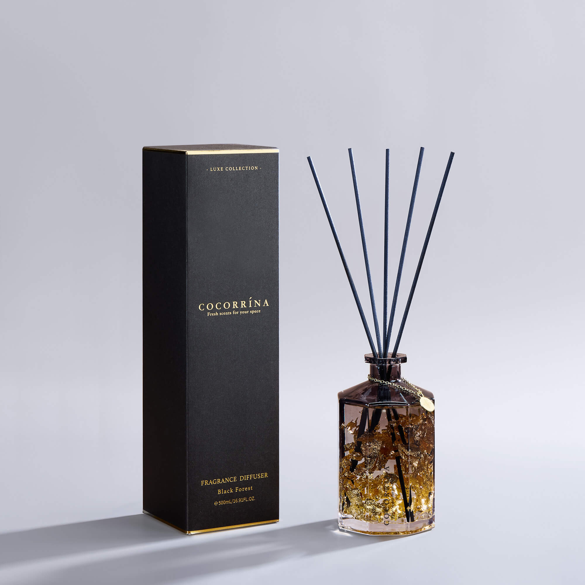 COCORRÍNA Black Forest Reed Diffuser Set
