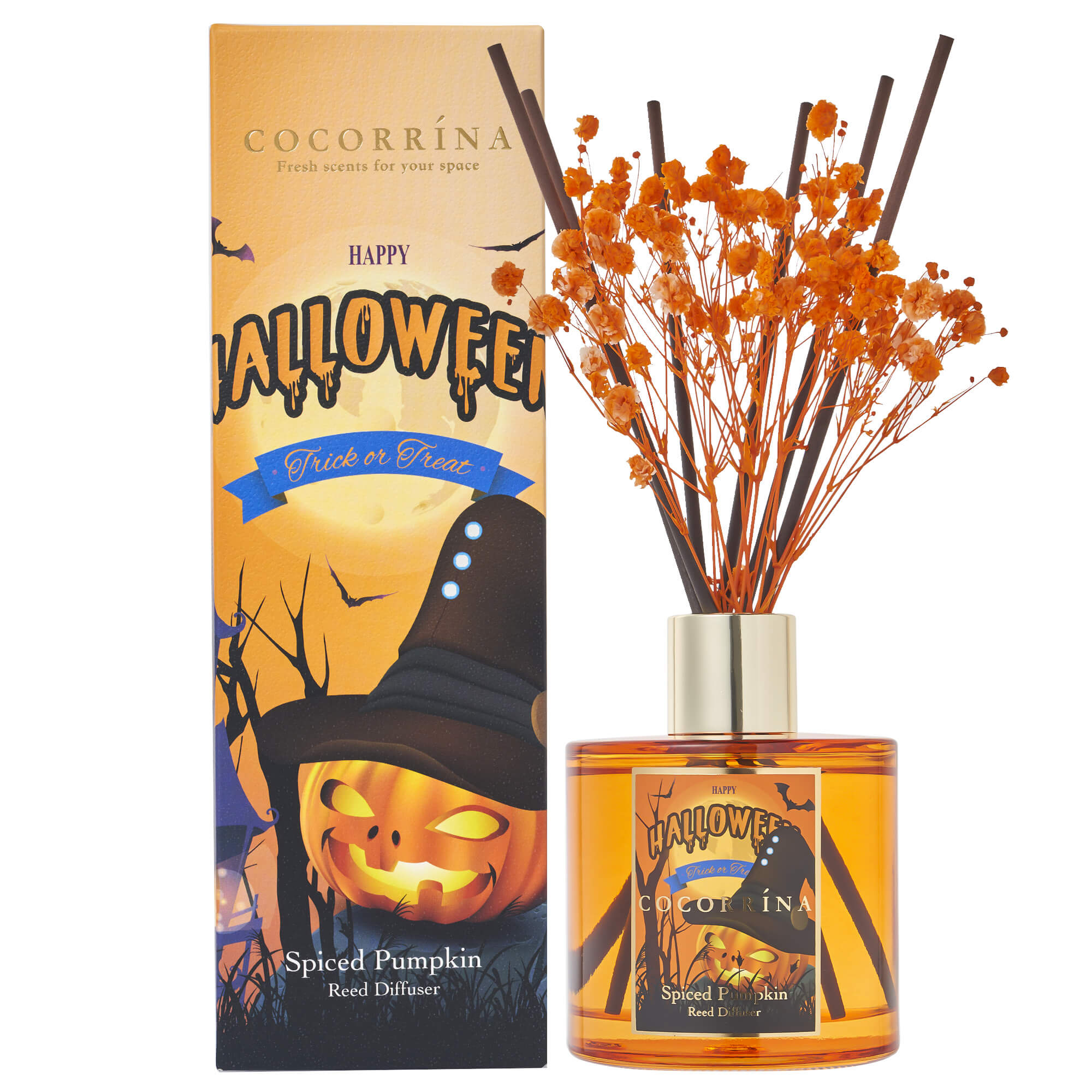 COCORRÍNA Spiced Pumpkin 6.76oz Scented Diffuser