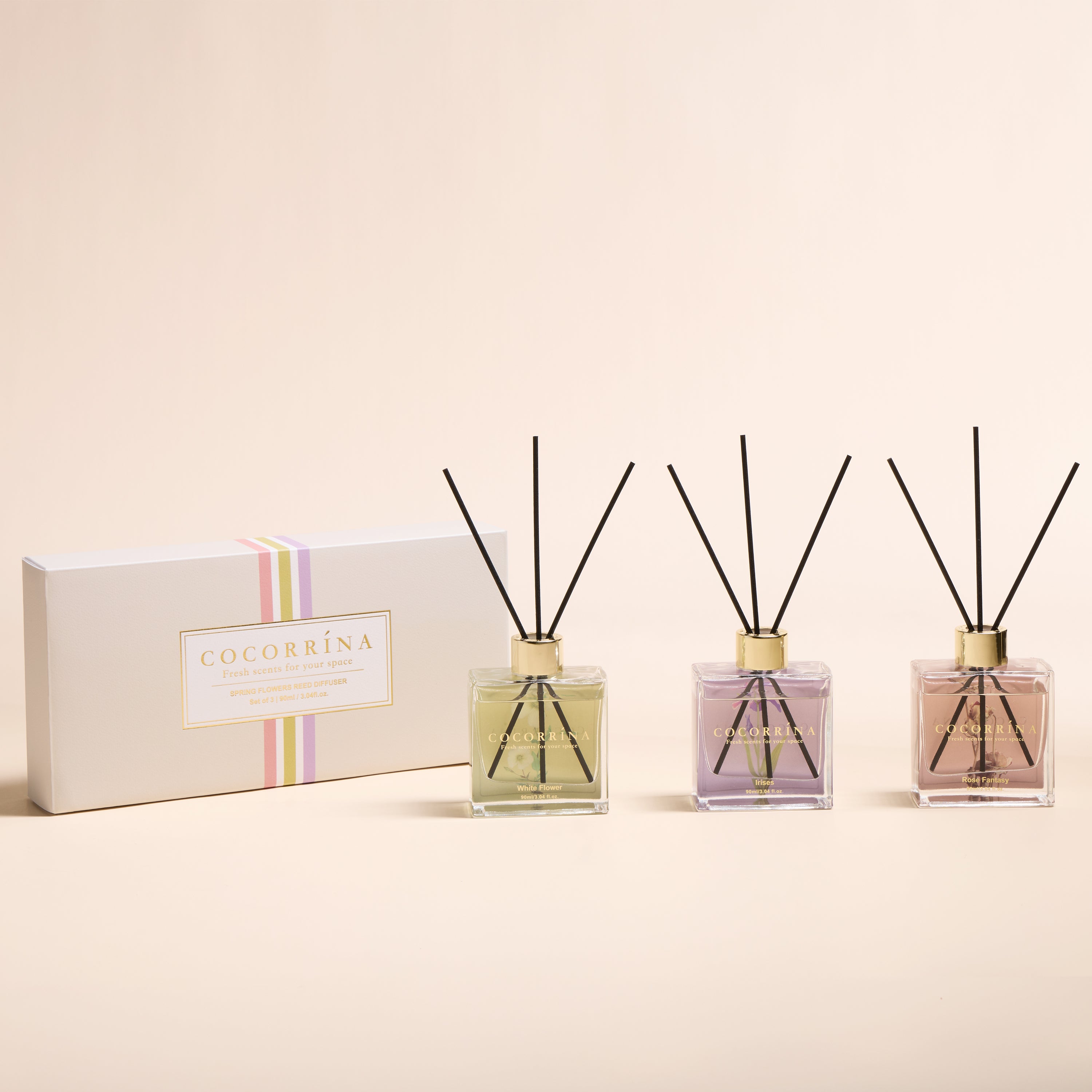 COCORRÍNA Reed Diffuser Set of 3