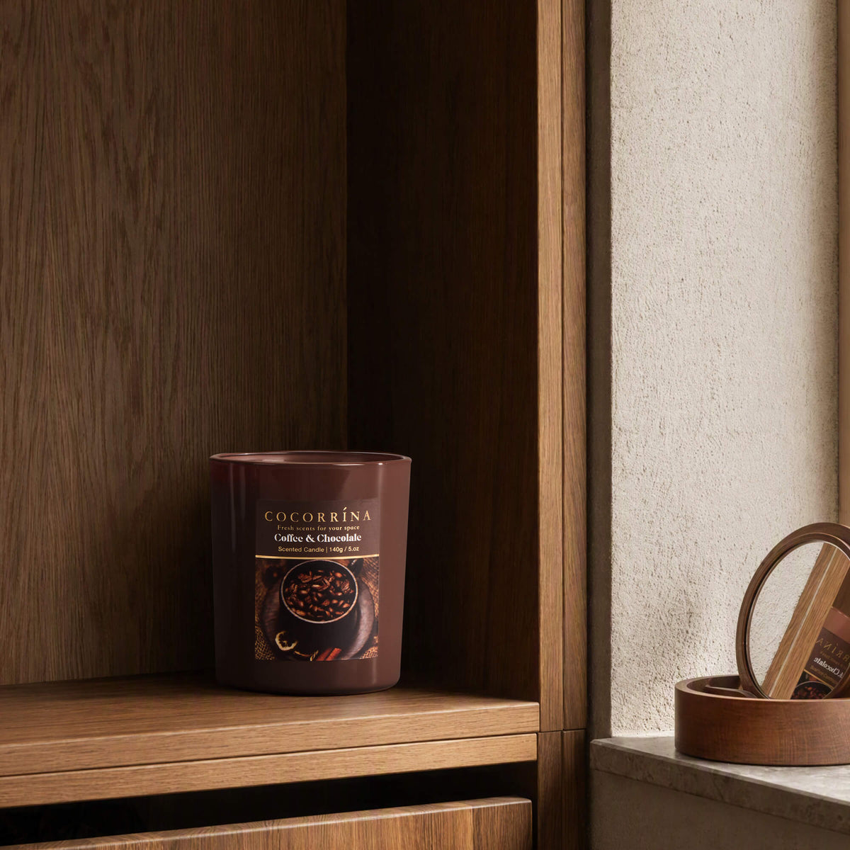 COCORRÍNA 5.oz Coffee&Chocolate Candle(Pre-order)