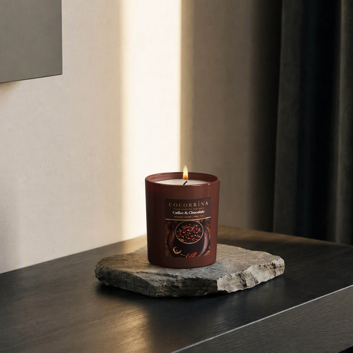 COCORRÍNA 5.oz Coffee&Chocolate Candle(Pre-order)