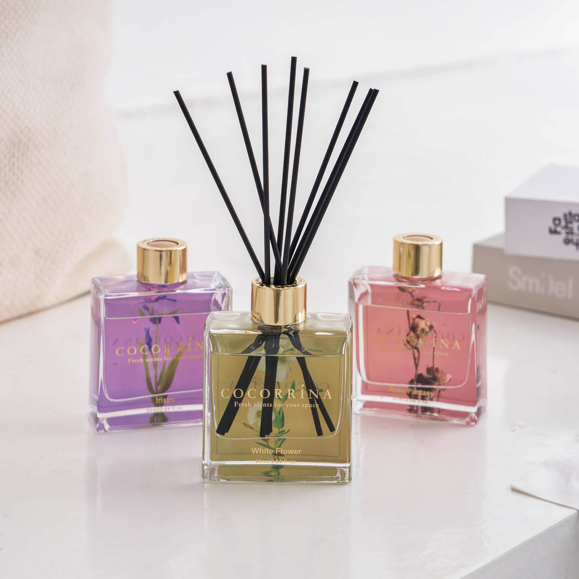 COCORRÍNA Reed Diffuser Set of 3