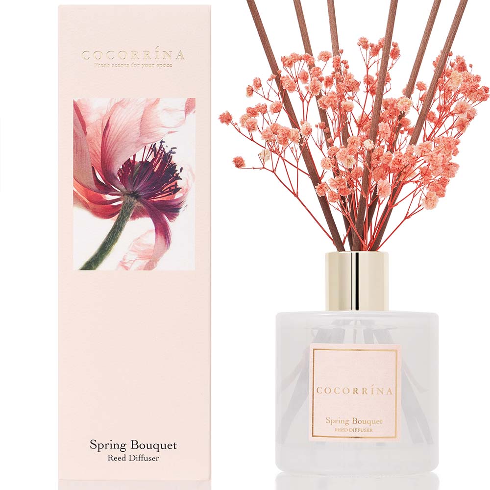 COCORRÍNA Spring Bouquet Reed Diffuser Set