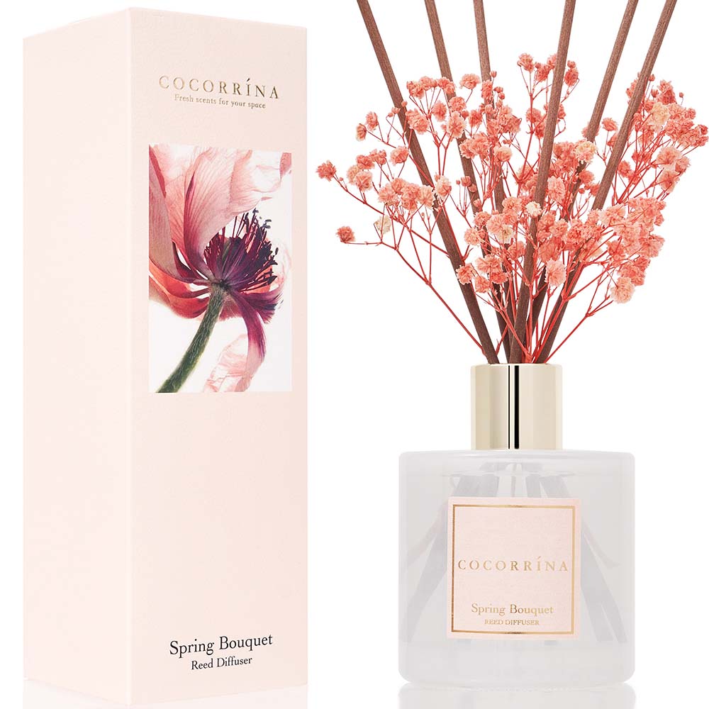 COCORRÍNA Spring Bouquet Reed Diffuser Set