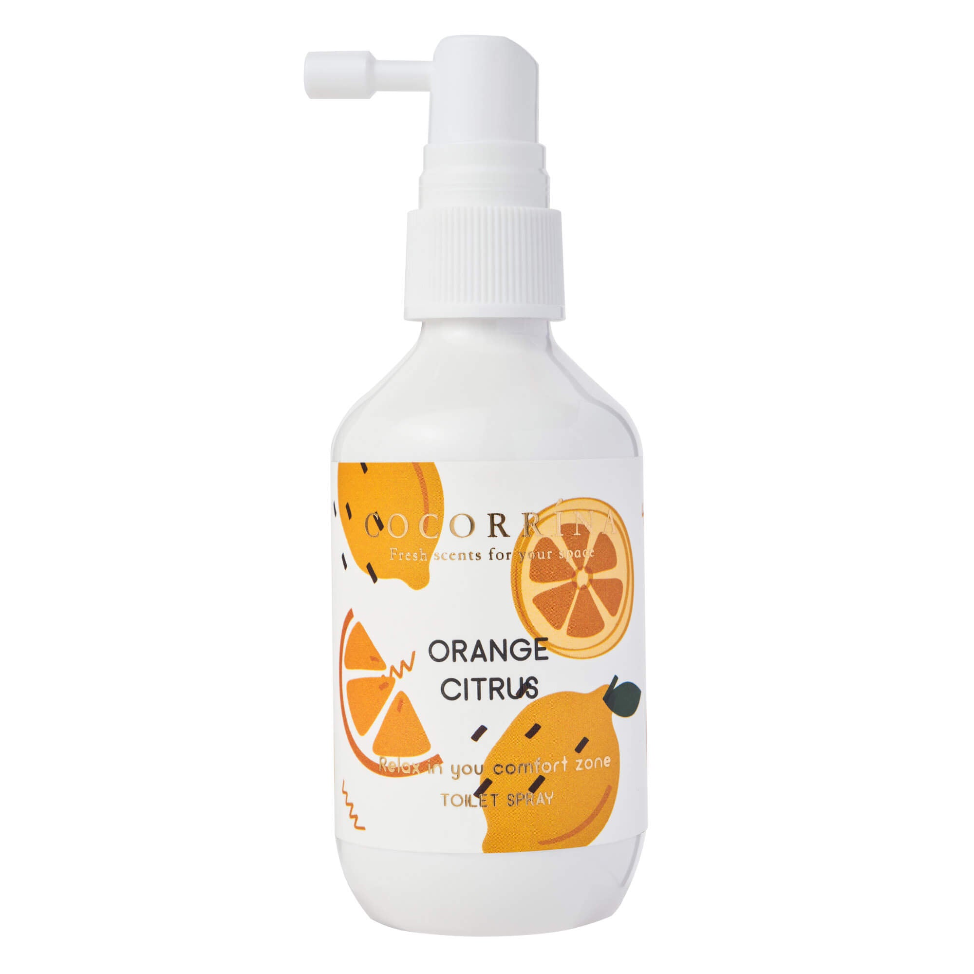 Spray de toilette aux agrumes Orange cocorrina