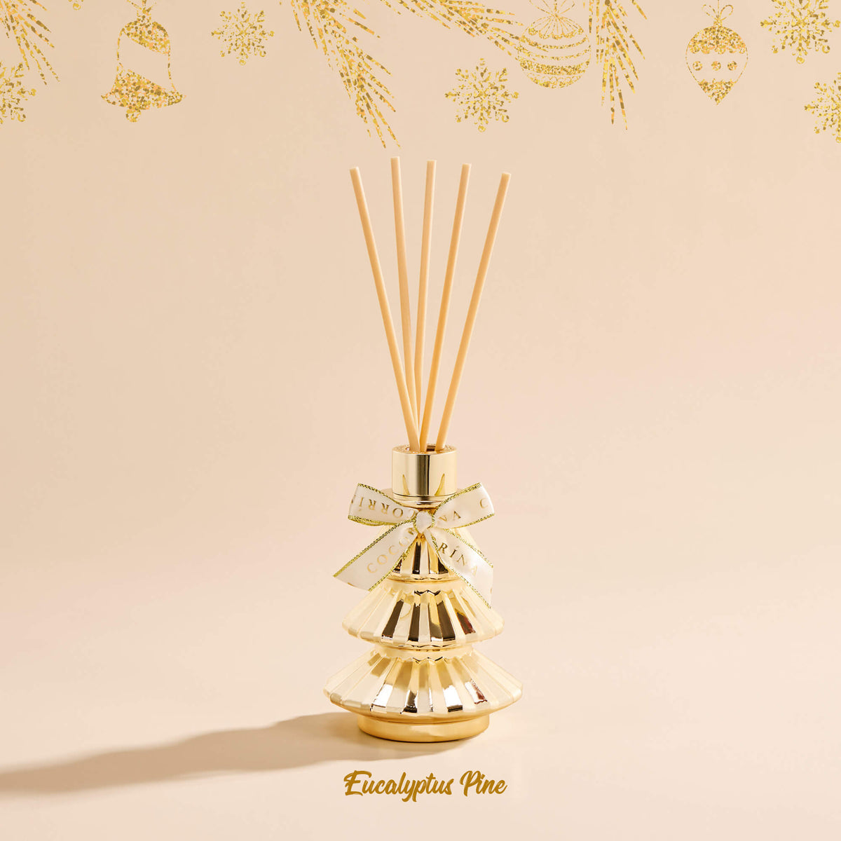 COCORRÍNA Christmas Tree Reed Diffuser Set