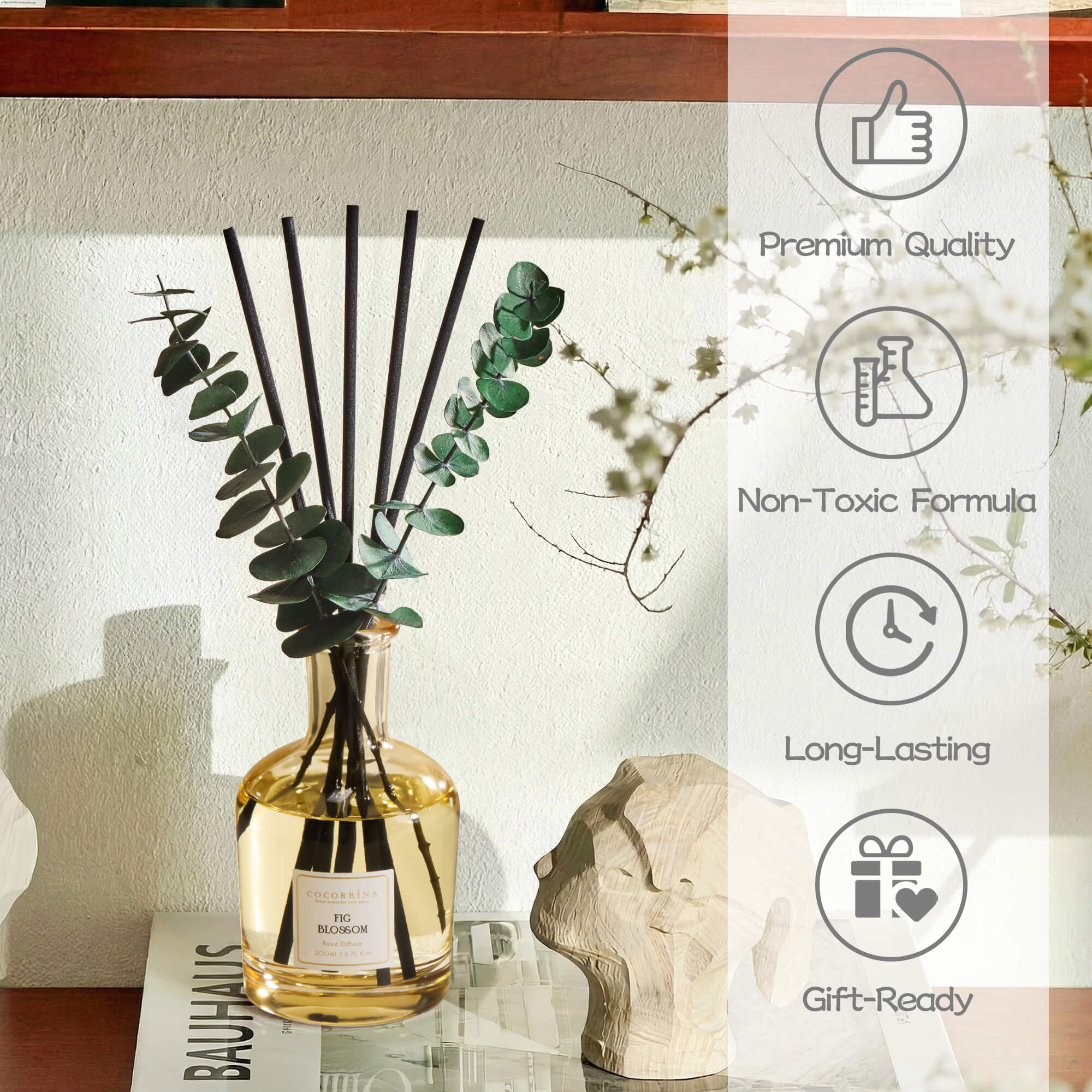 COCORRÍNA Fig Blossom Reed Diffuser