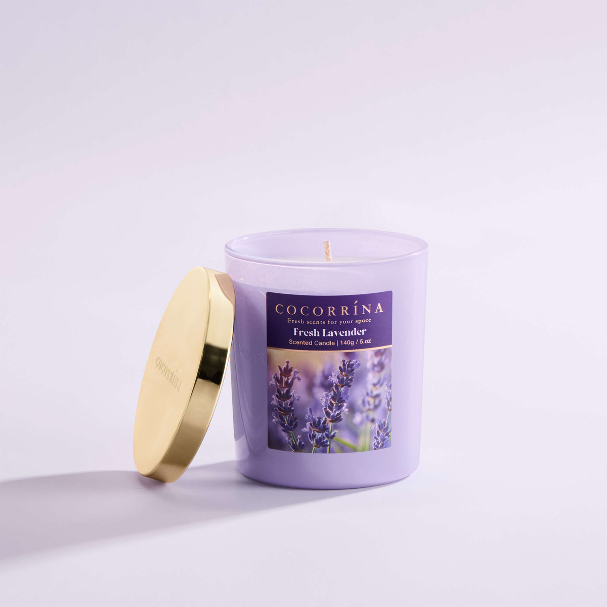 COCORRÍNA 5.oz Fresh Lavender Candle(Pre-order)