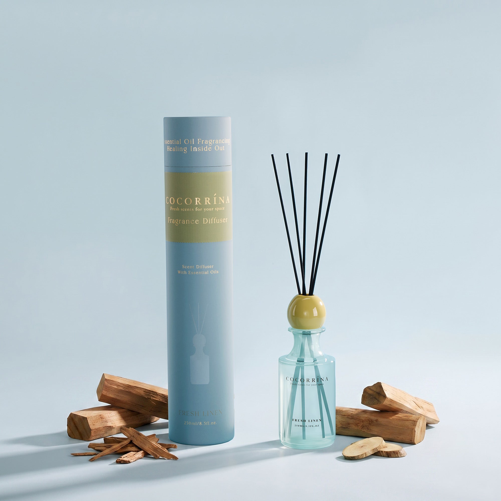 COCORRÍNA Fresh Linen Reed Diffuser