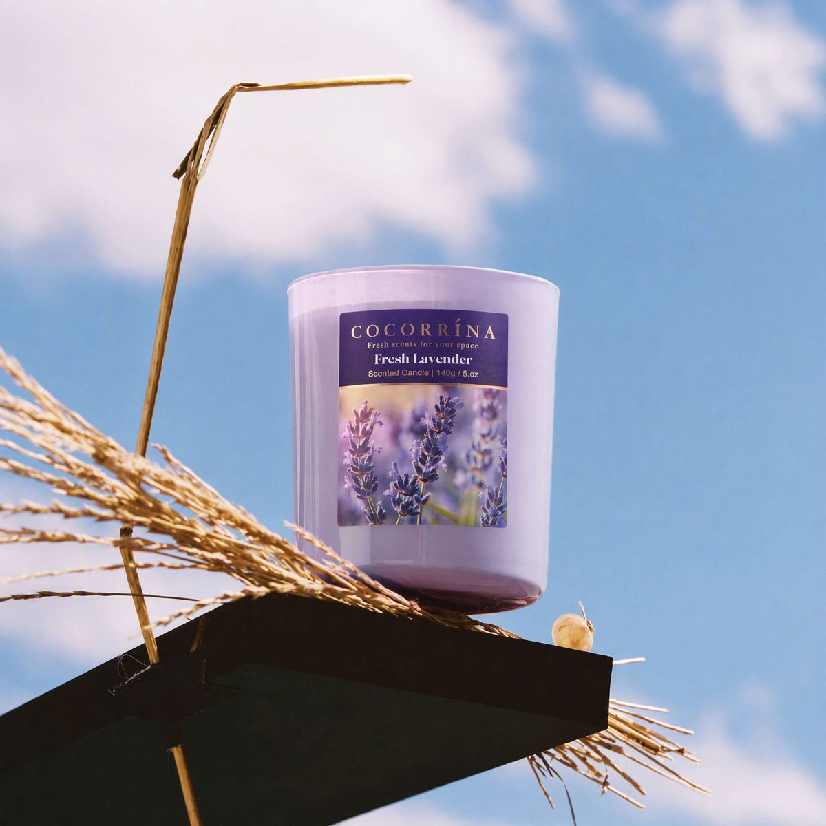 COCORRÍNA 5.oz Fresh Lavender Candle(Pre-order)