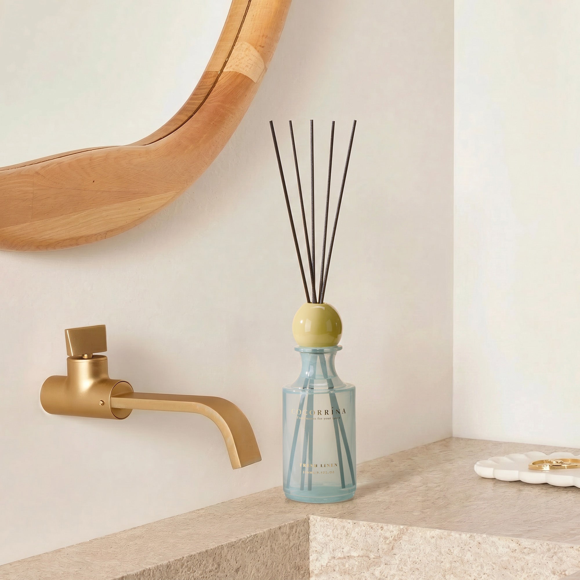 COCORRÍNA Fresh Linen Reed Diffuser