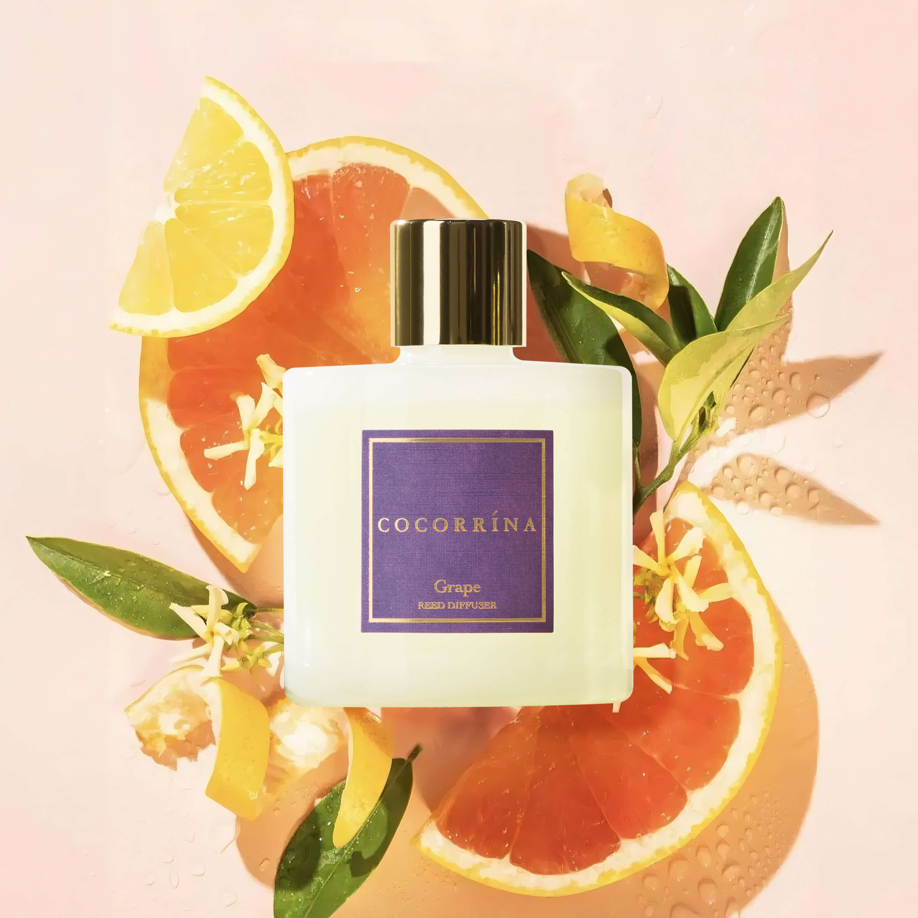 COCORRÍNA Grape Reed Diffuser Set