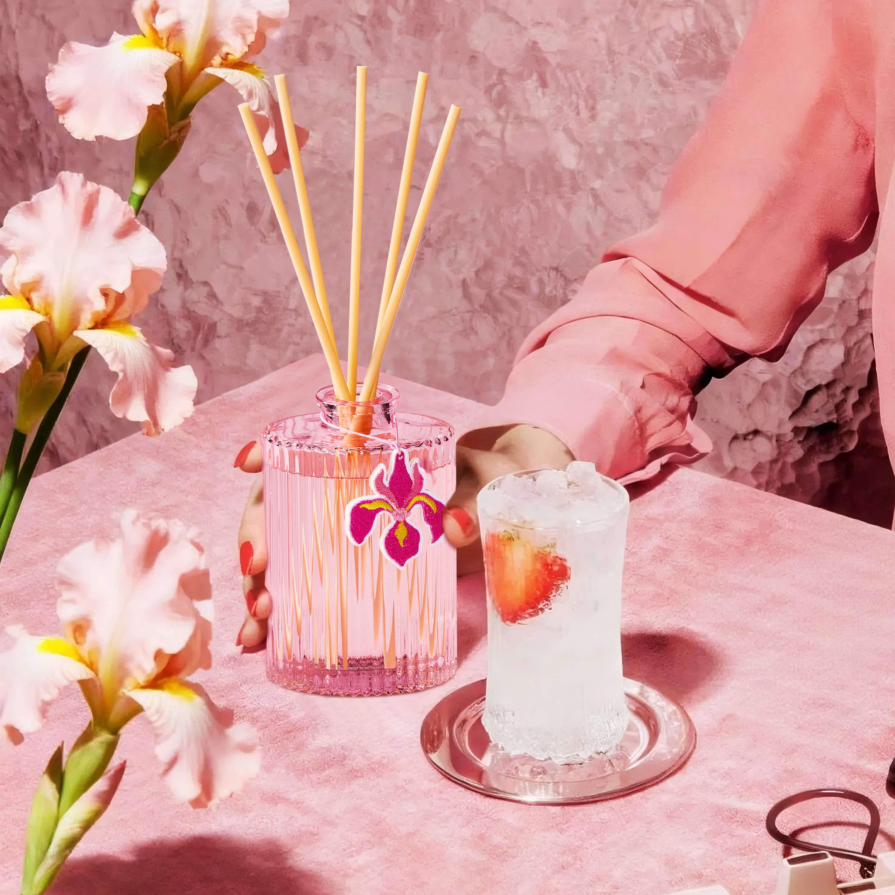 COCORRÍNA Iris Delight Reed Diffuser Set