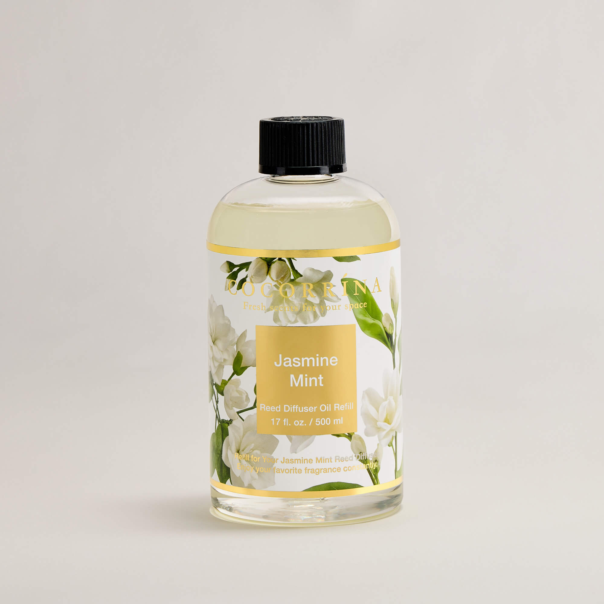 COCORRÍNA Jasmine & Mint Diffuser Refill 16.9 floz