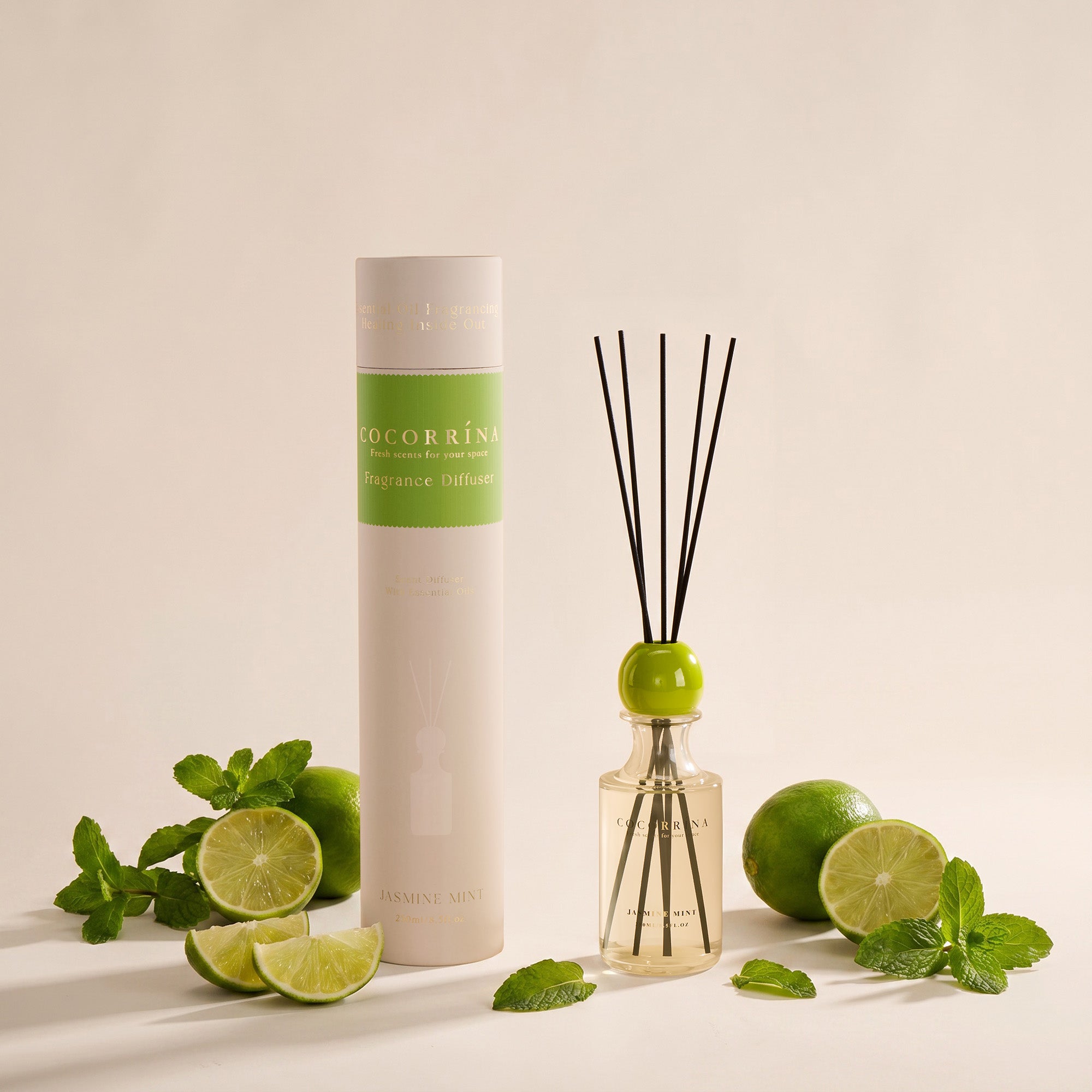 COCORRÍNA Jasmine Mint Reed Diffuser