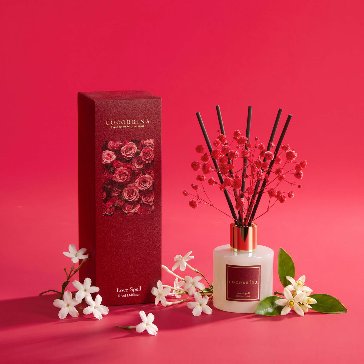 COCORRÍNA Love Spell Reed Diffuser Set