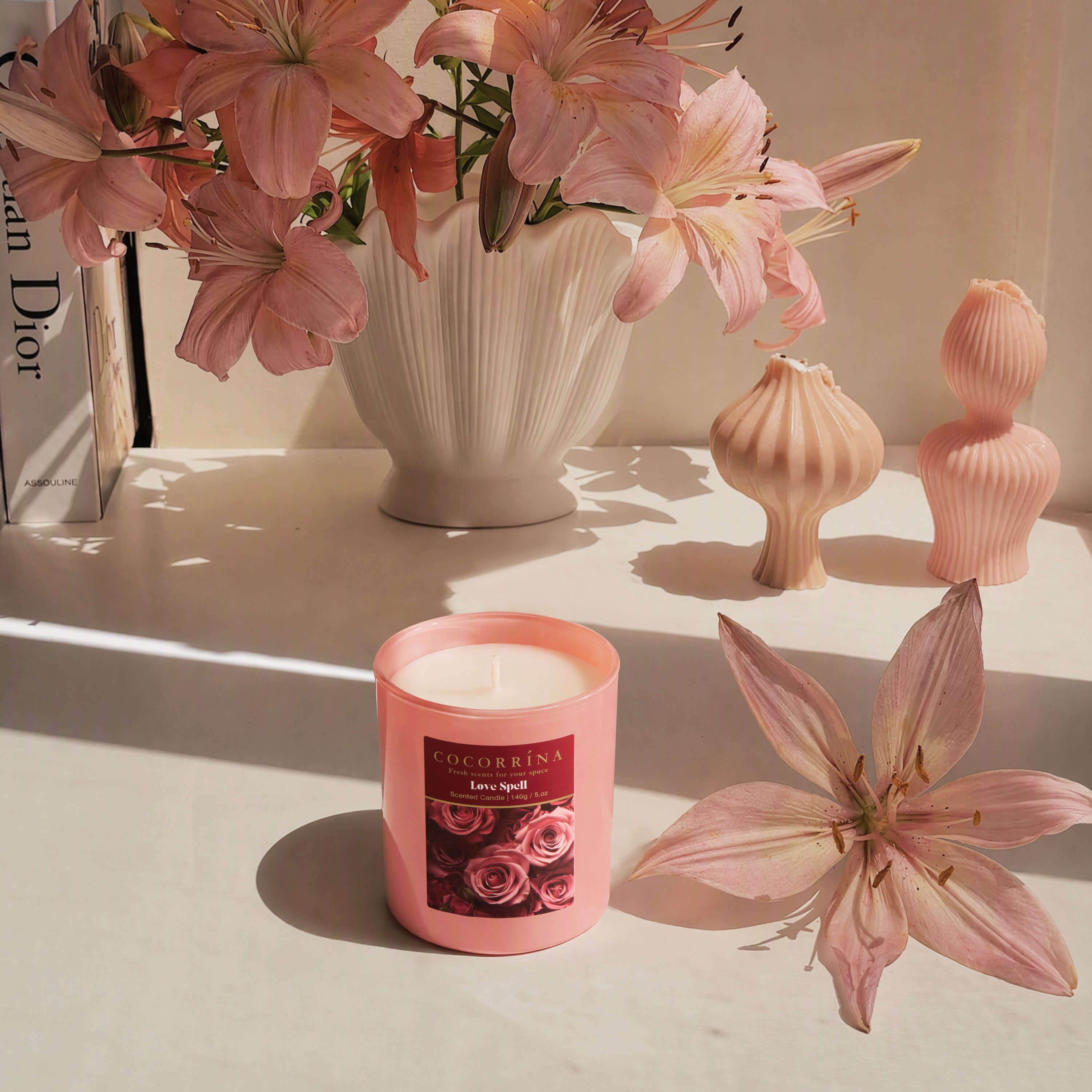 COCORRÍNA 5.oz Love Spell Candle(Pre-order)