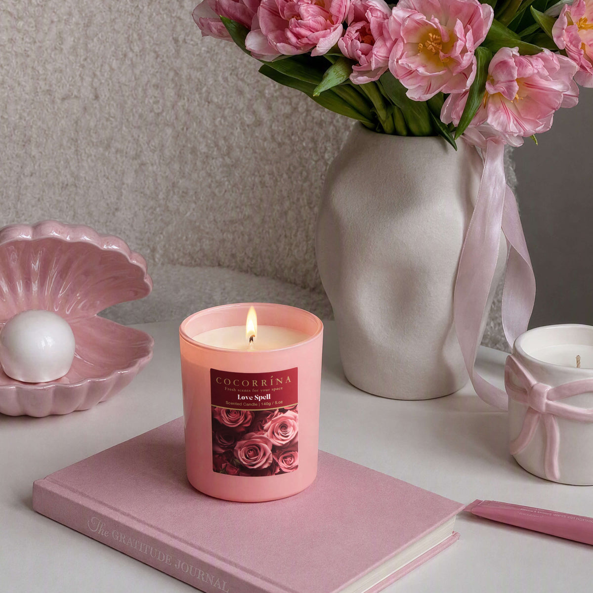 COCORRÍNA 5.oz Love Spell Candle(Pre-order)