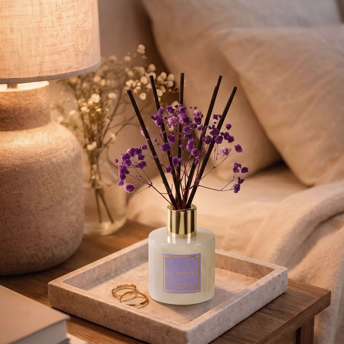 COCORRÍNA Lavender thyme Reed Diffuser Set