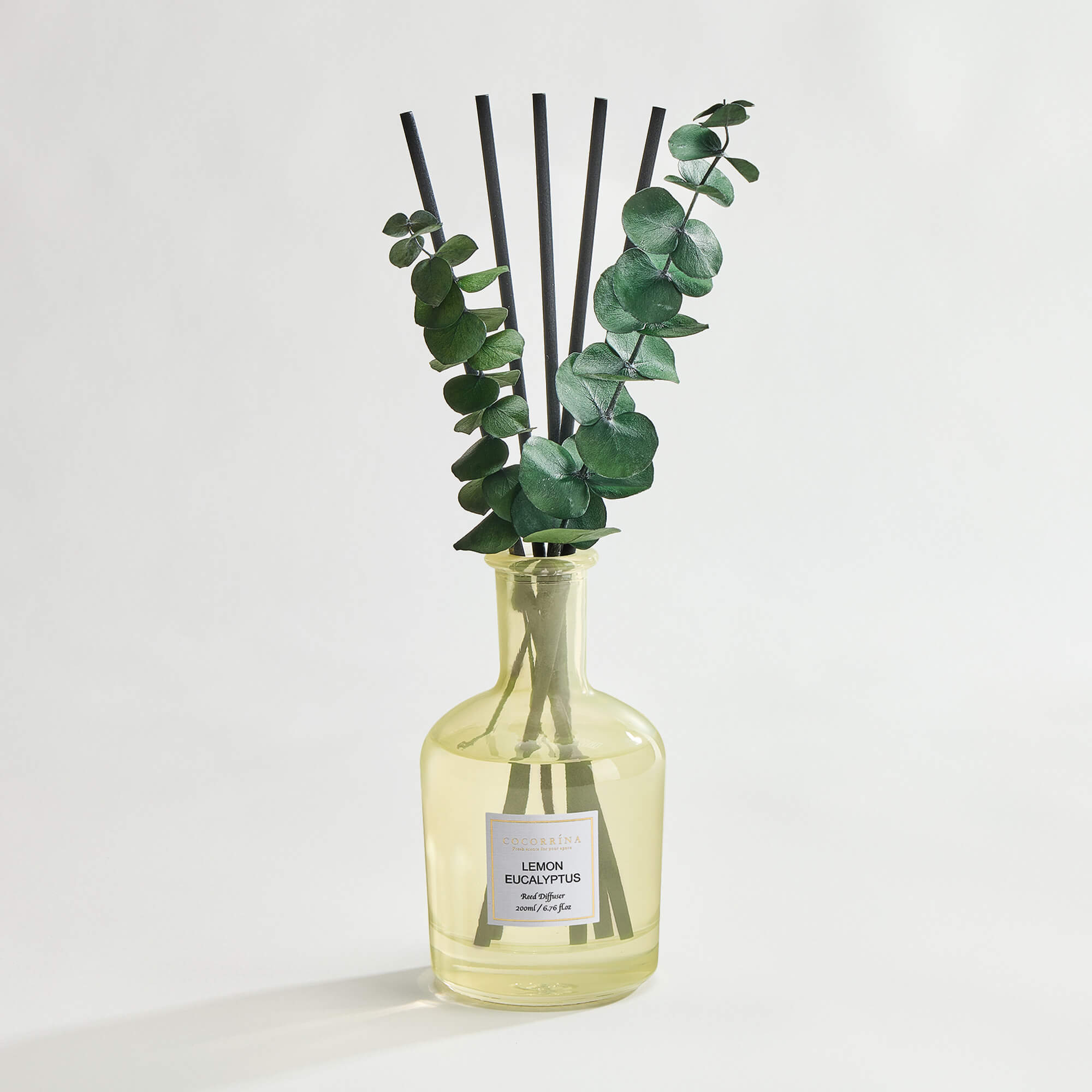 COCORRÍNA Lemon Eucalyptus Reed Diffuser Set