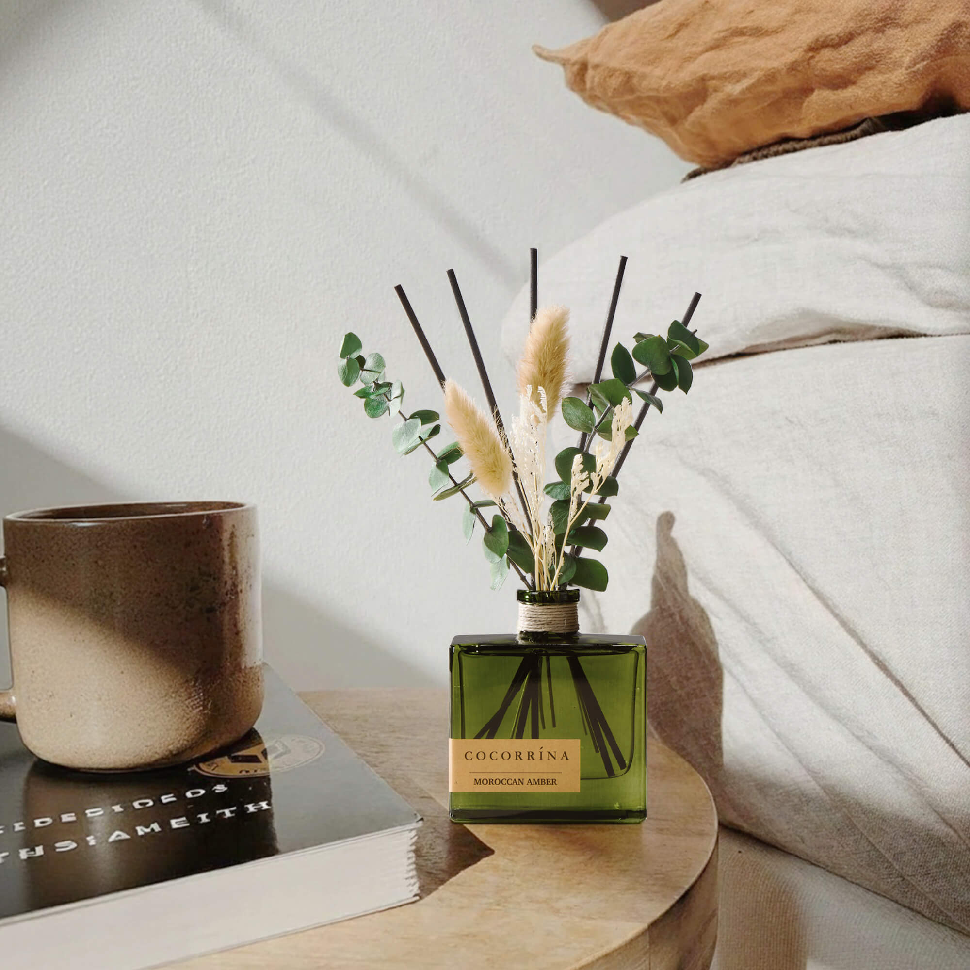 COCORRÍNA Moroccan Amber Reed Diffuser Set