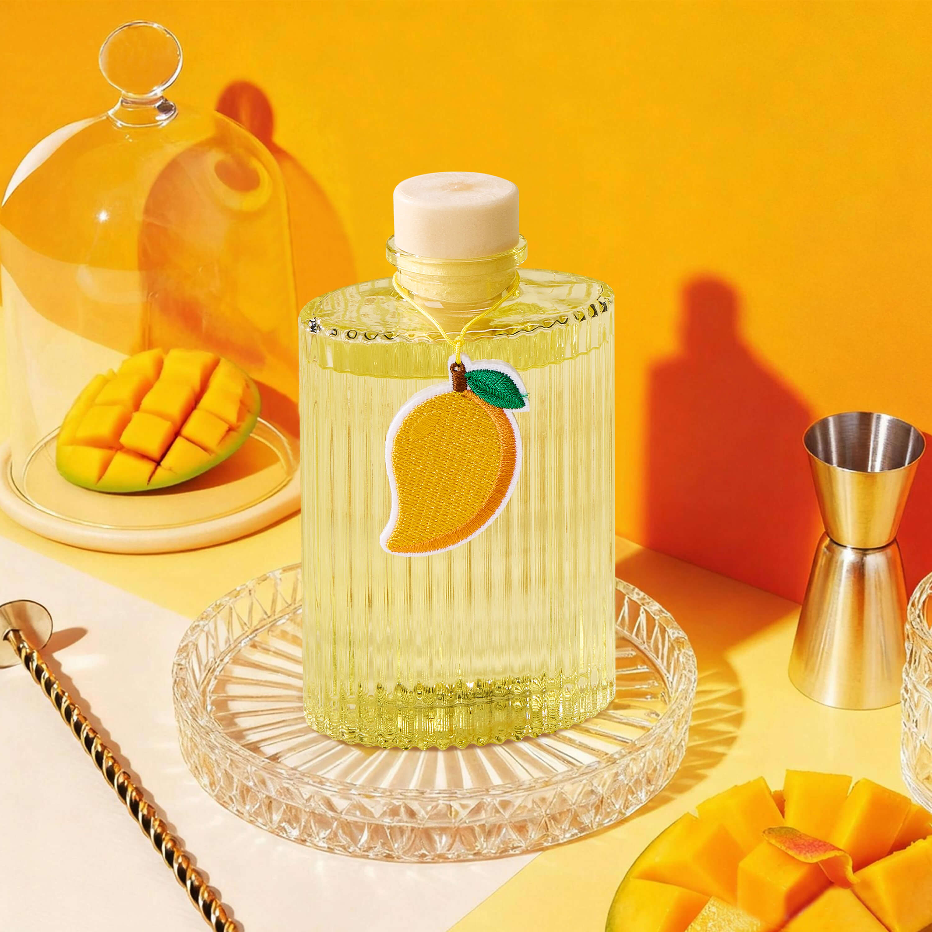 COCORRÍNA Mango Sunshine Reed Diffuser Set