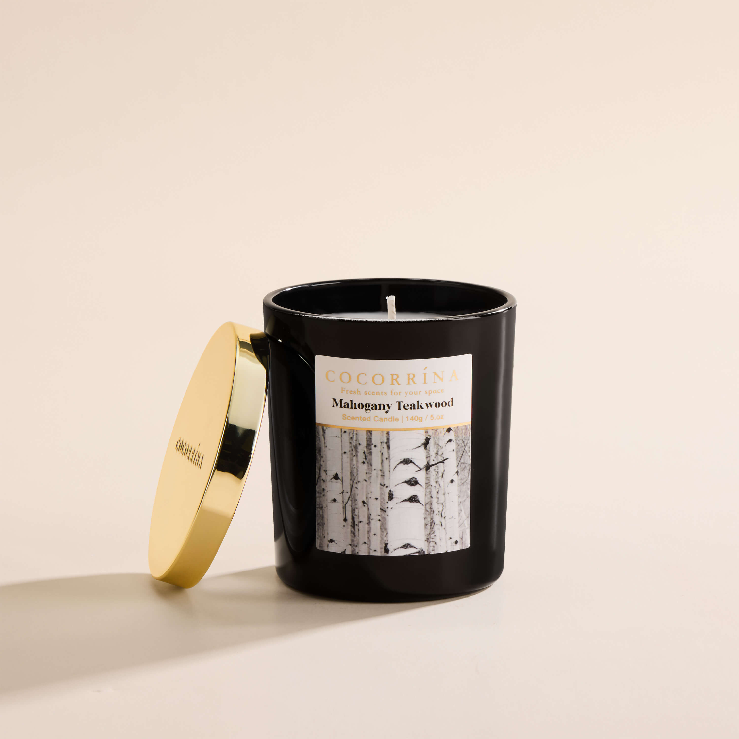 COCORRÍNA 5.oz Mahogany Teakwood Candle(Pre-order)