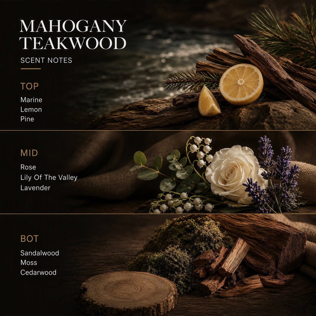 COCORRÍNA Mahogany Teakwood Candle 14.82oz