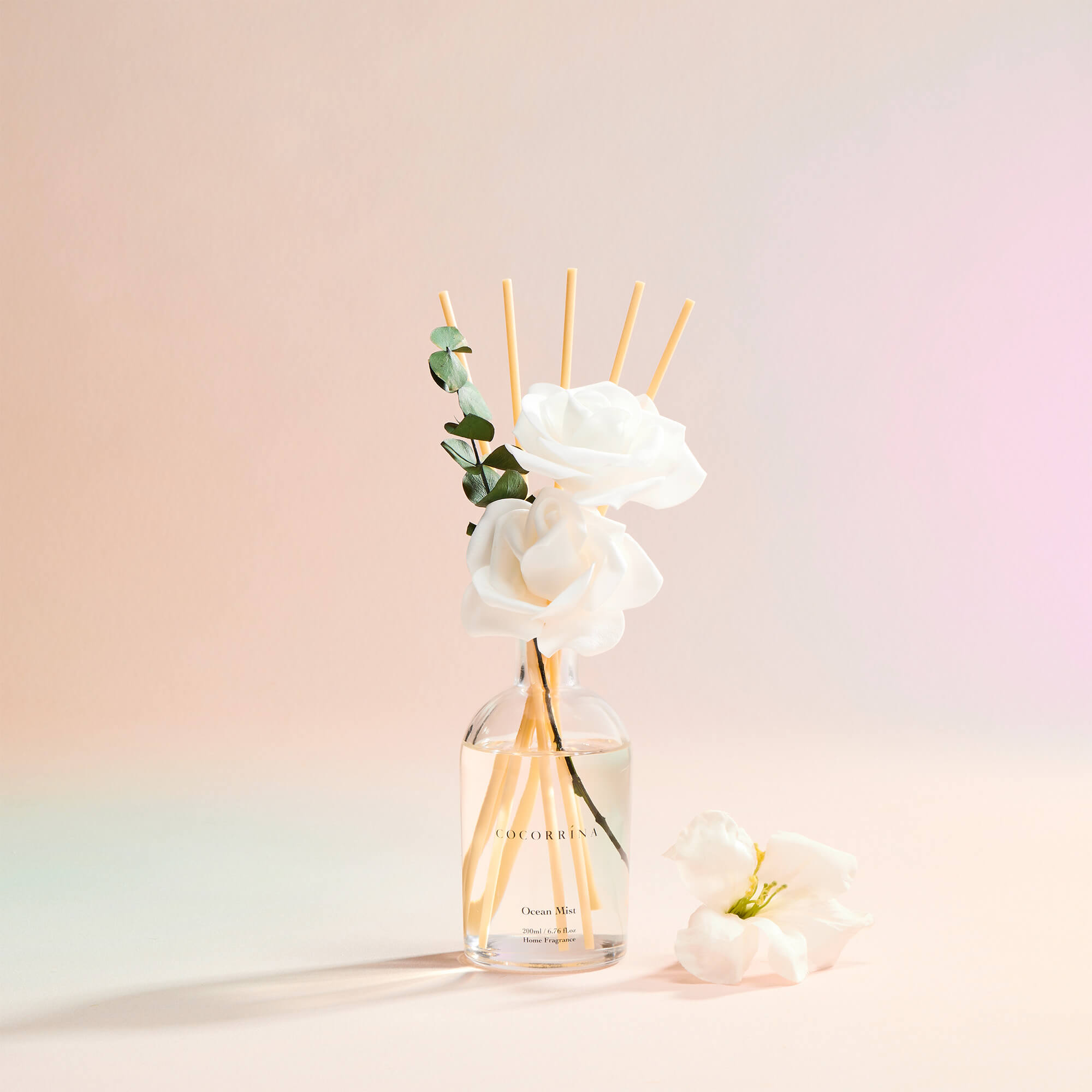 COCORRÍNA Ocean Mist White Rose Reed Diffuser