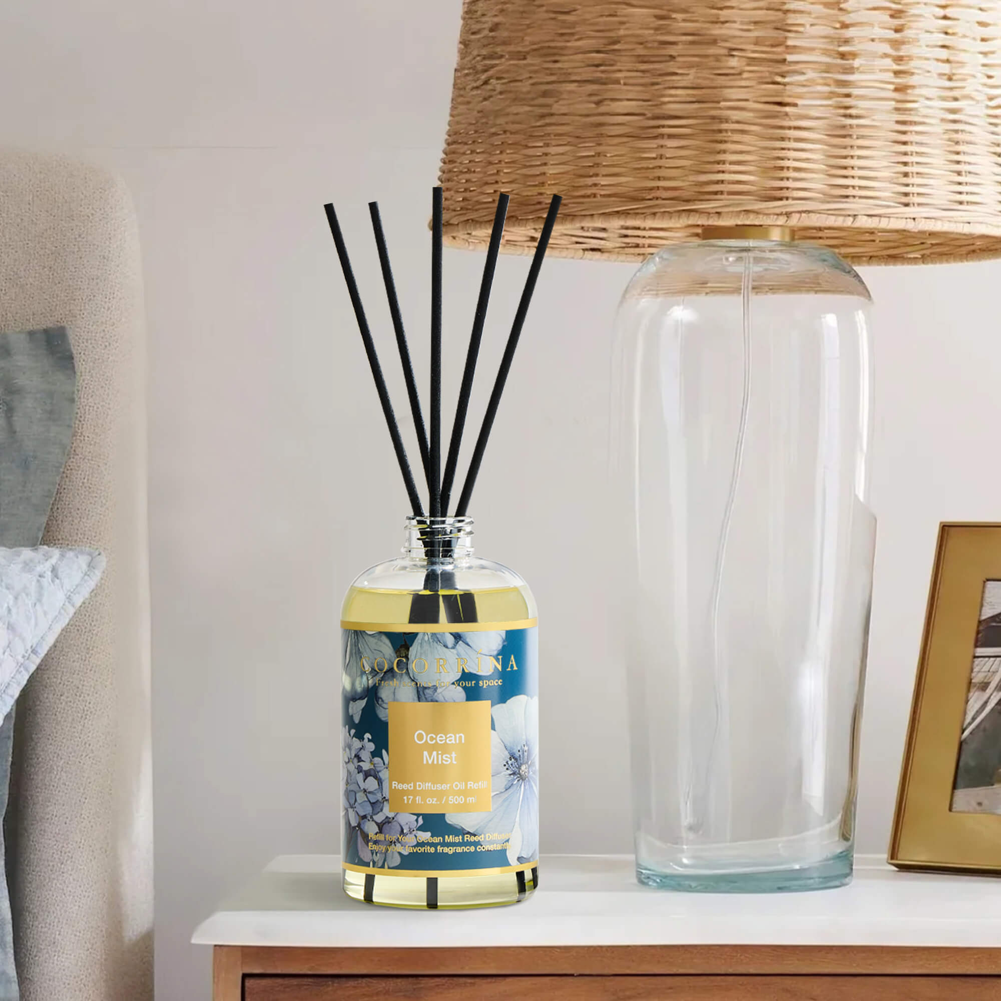 COCORRÍNA Ocean Mist Diffuser Refill 16.9 floz