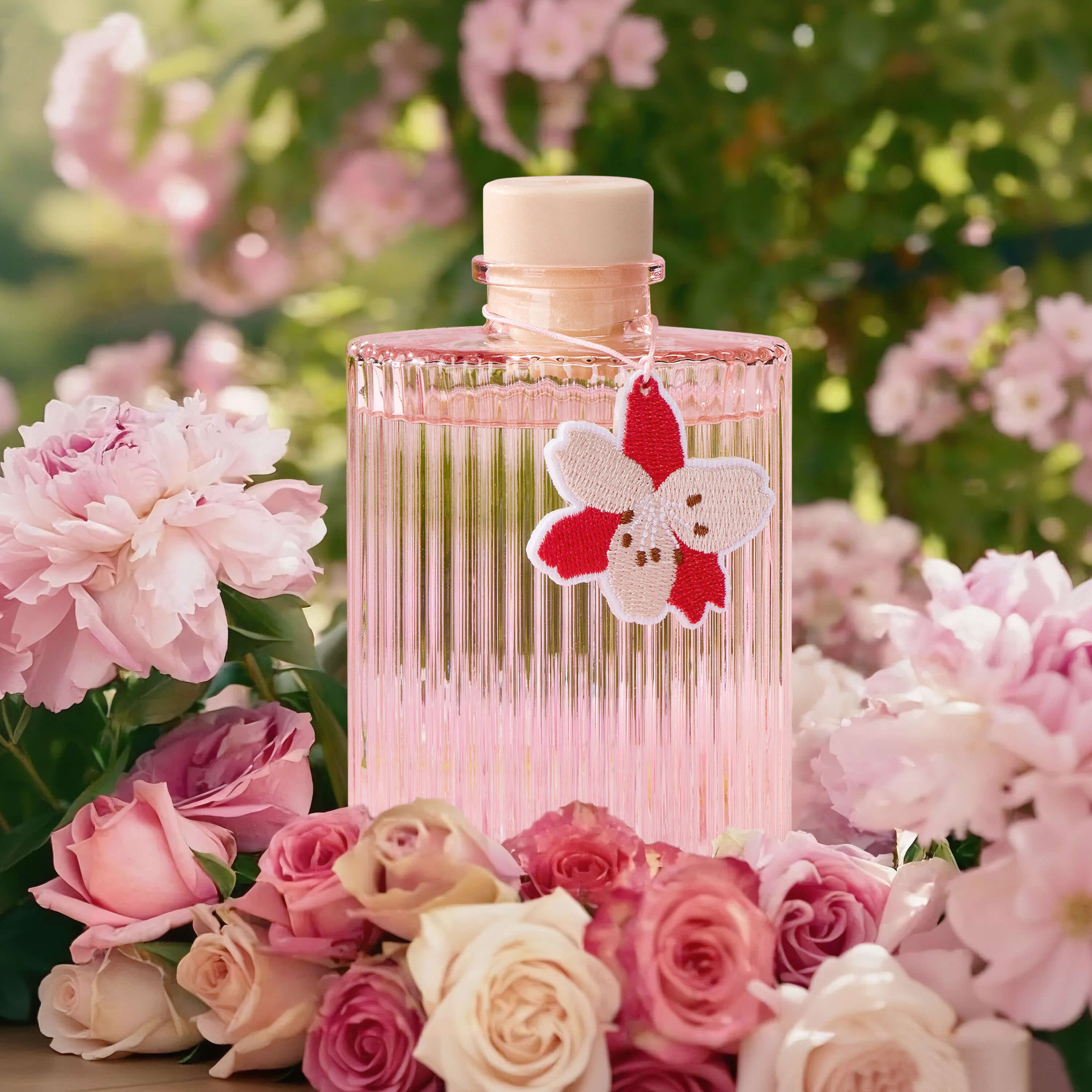 COCORRÍNA Peony Bloom Reed Diffuser Set