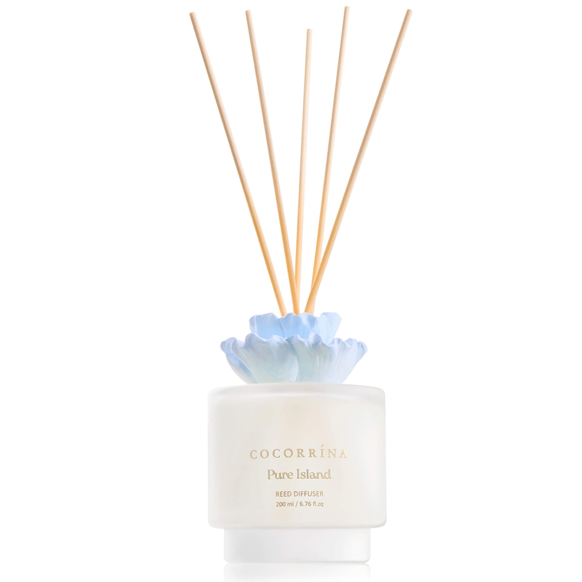 COCORRÍNA Gypsum Flower Pure Island Reed Diffuser