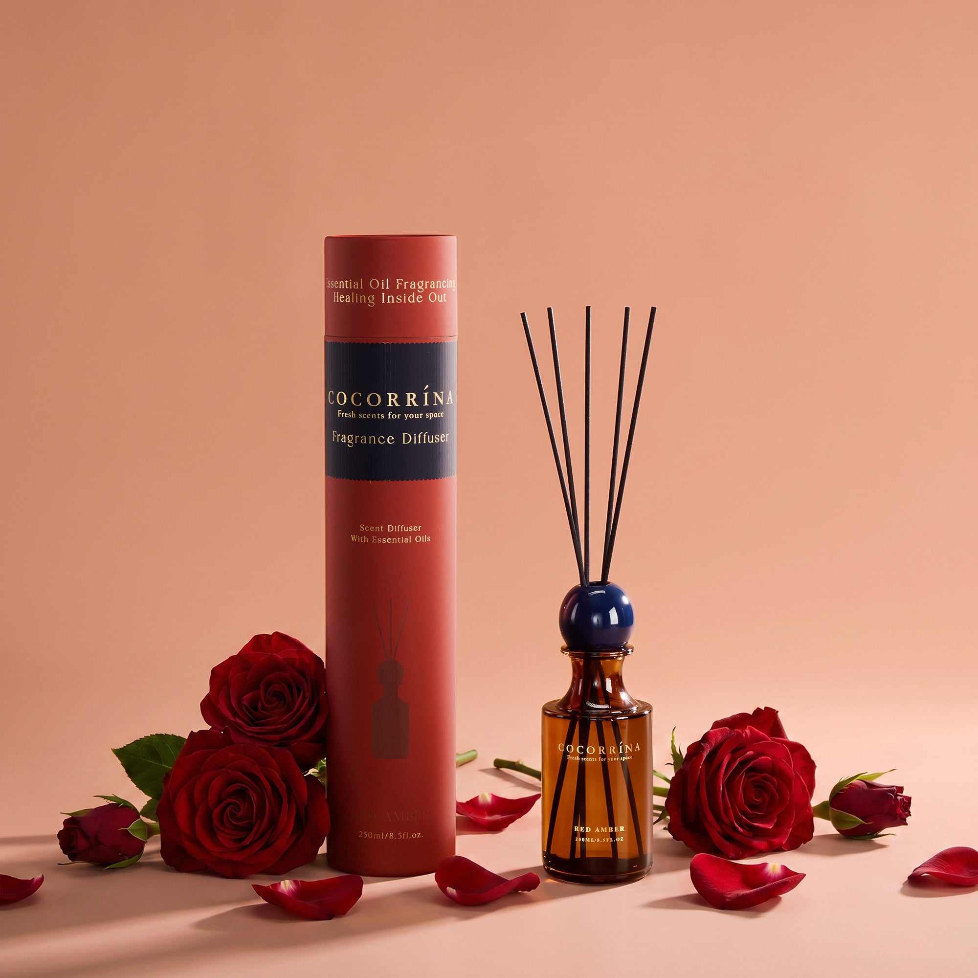 COCORRÍNA Red Amber Reed Diffuser
