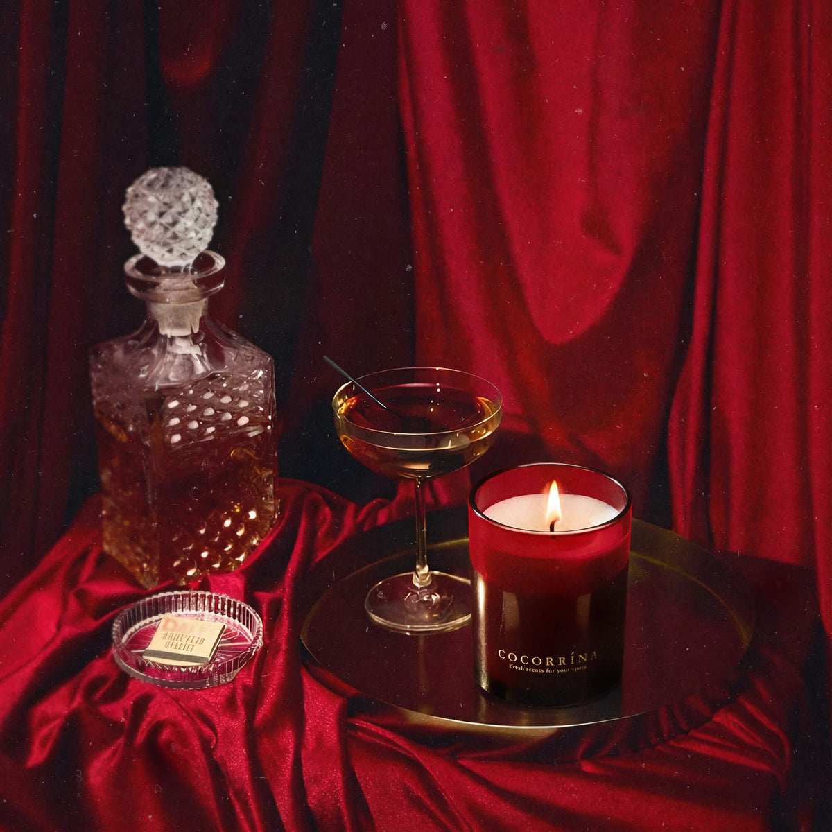 COCORRÍNA Red Wine Candle