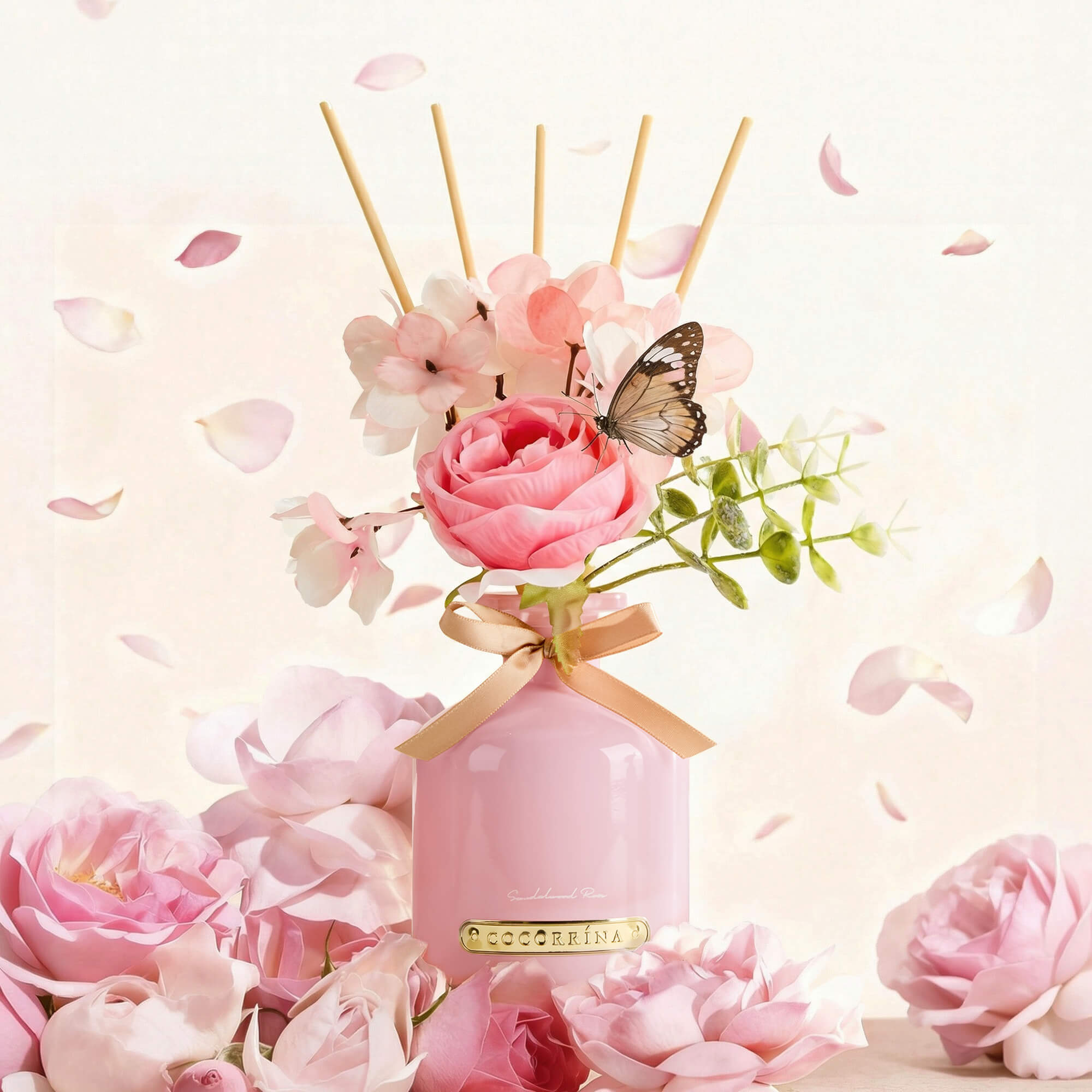COCORRÍNA Sandalwood Rose Diffuser Set